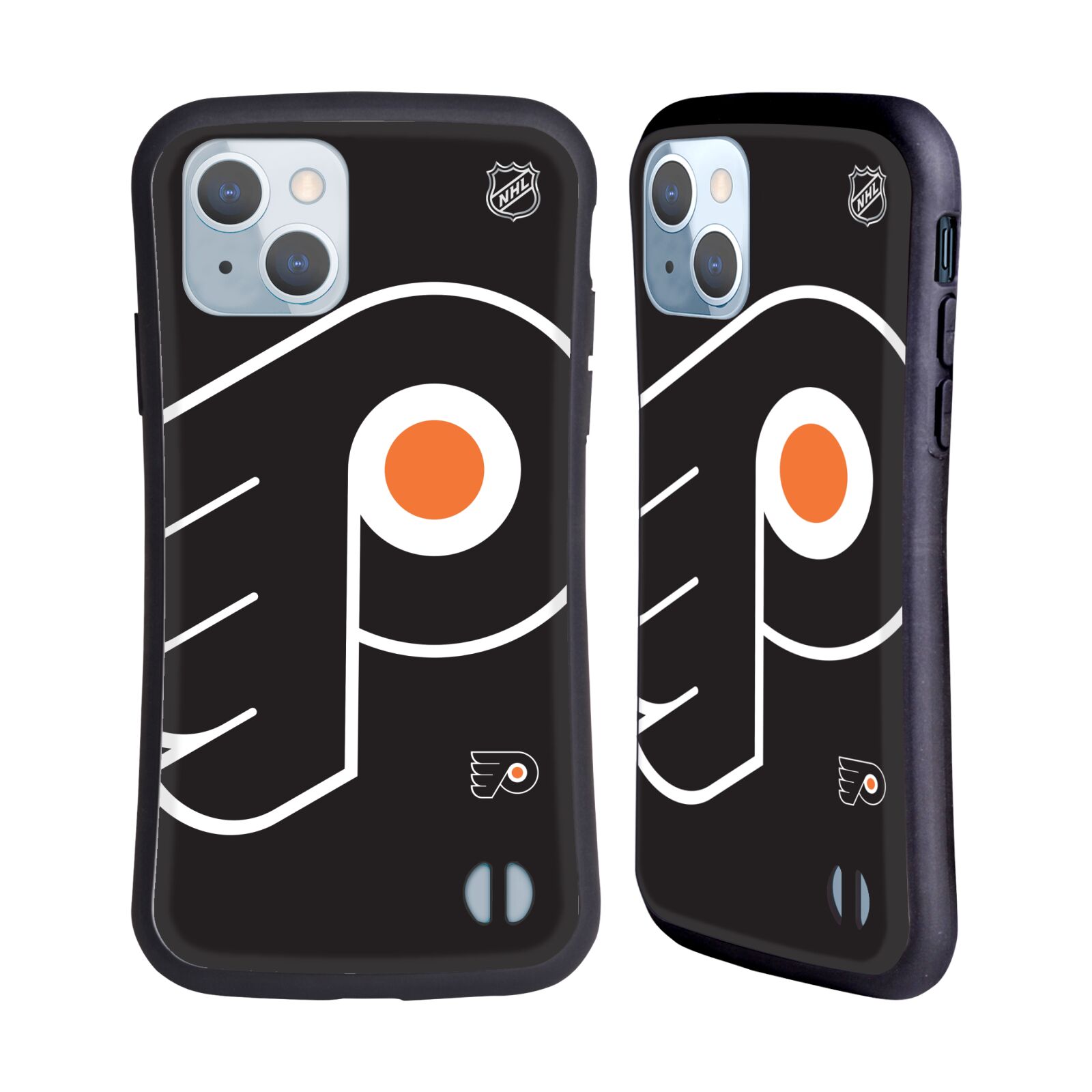 Obal na mobil Apple iPhone 14 - HEAD CASE - NHL - Philadelphia Flyers velký znak