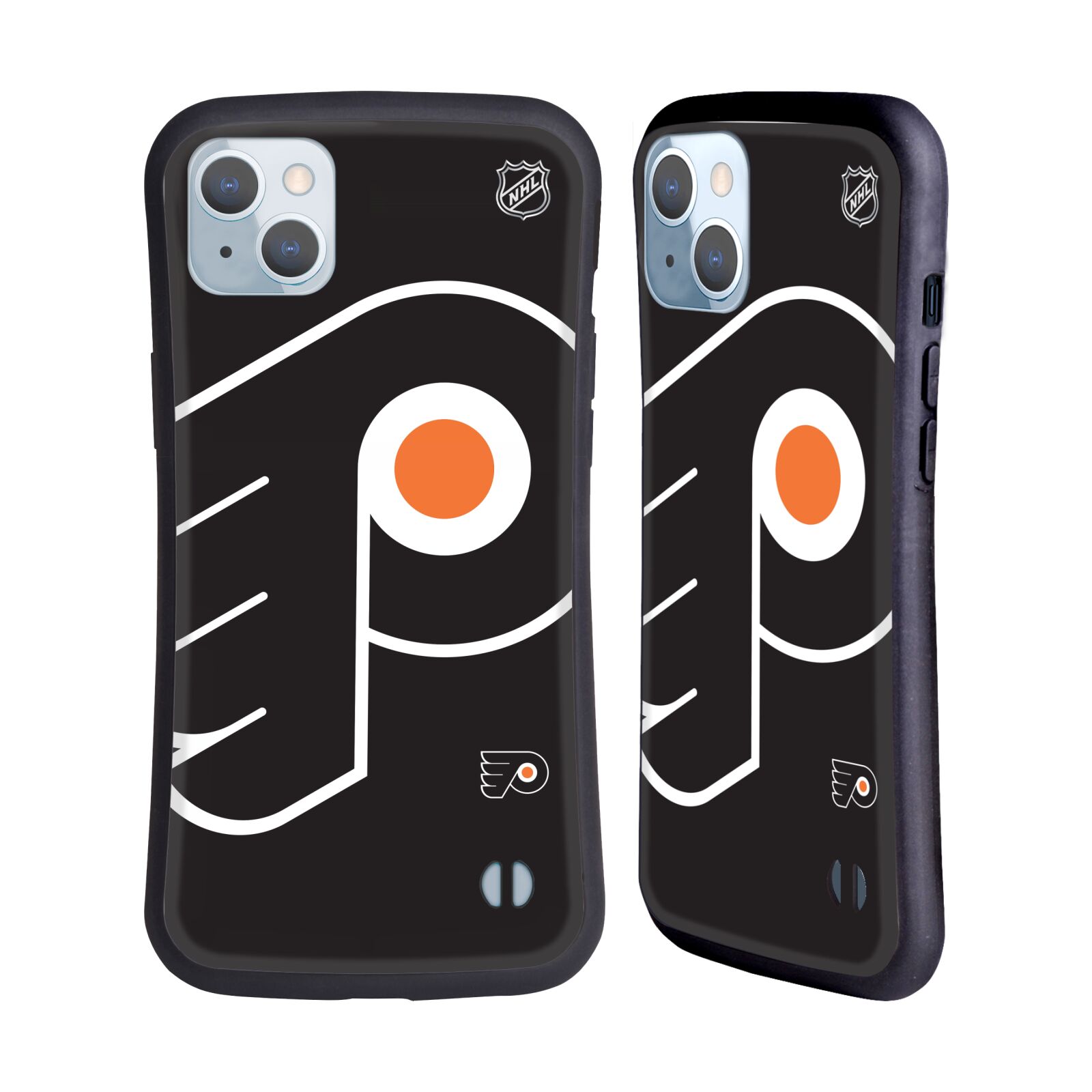 Obal na mobil Apple iPhone 14 PLUS - HEAD CASE - NHL - Philadelphia Flyers velký znak