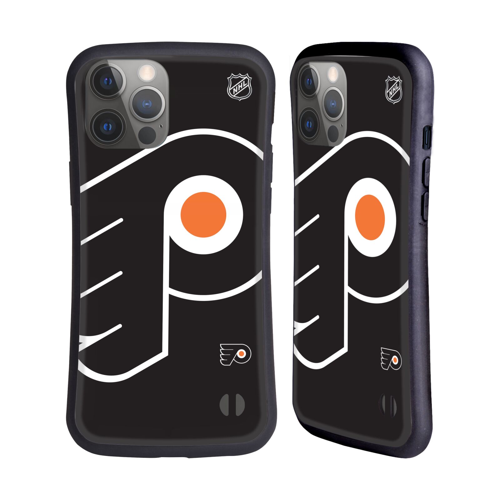 Obal na mobil Apple iPhone 14 PRO MAX - HEAD CASE - NHL - Philadelphia Flyers velký znak