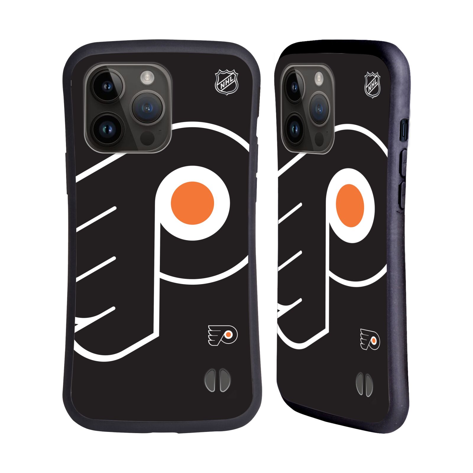 Obal na mobil Apple iPhone 15 PRO MAX - HEAD CASE - NHL - Philadelphia Flyers velký znak