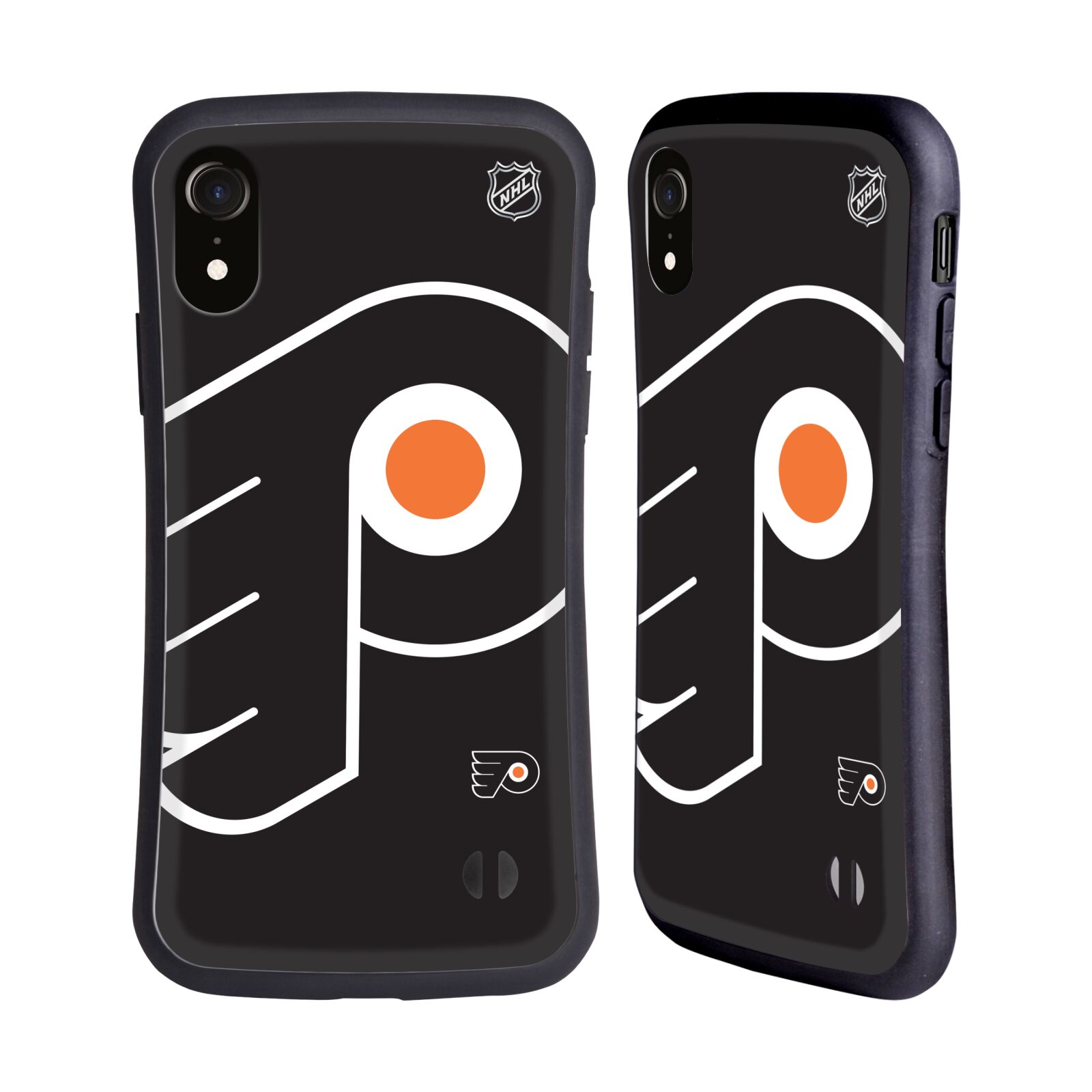 Obal na mobil Apple iPhone XR - HEAD CASE - NHL - Philadelphia Flyers velký znak