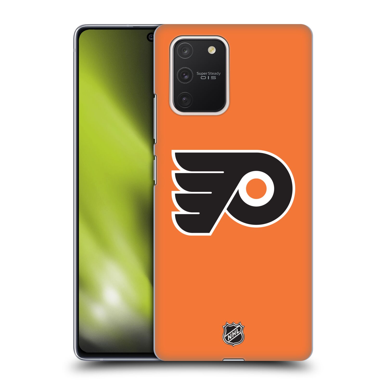 Pouzdro na mobil Samsung Galaxy S10 LITE - HEAD CASE - Hokej NHL - Philadelphia Flyers - Znak oranžová