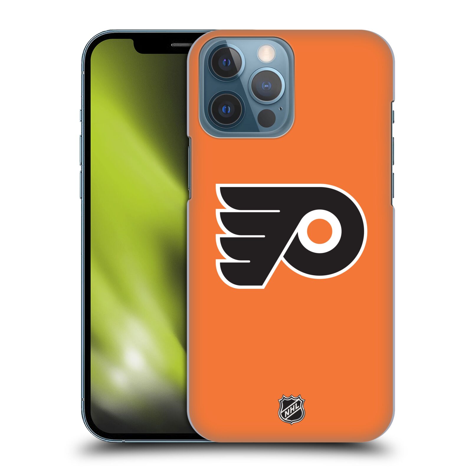 Pouzdro na mobil Apple Iphone 13 PRO MAX - HEAD CASE - Hokej NHL - Philadelphia Flyers - Znak oranžová