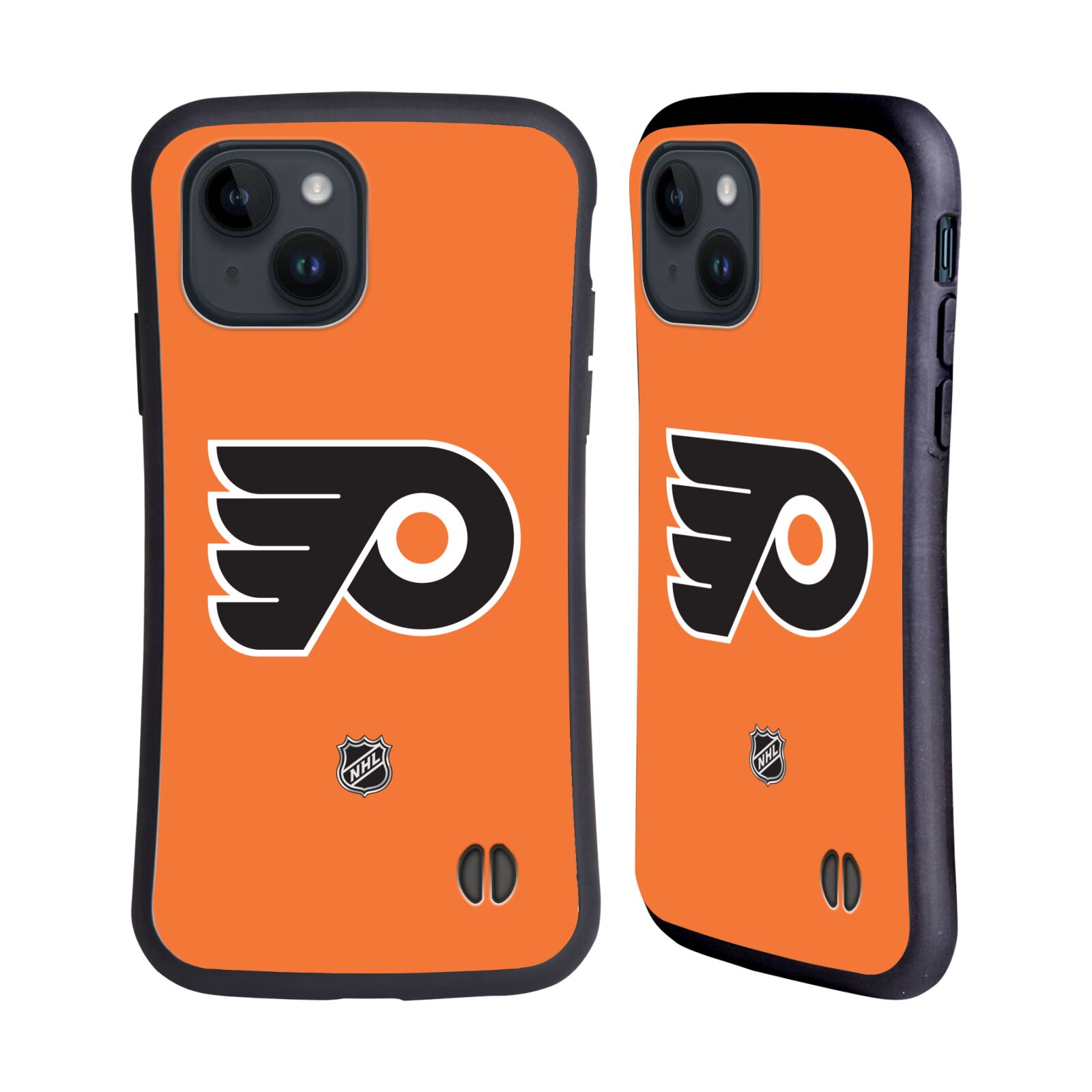 Obal na mobil Apple iPhone 15 - HEAD CASE - NHL - Philadelphia Flyers čistý znak