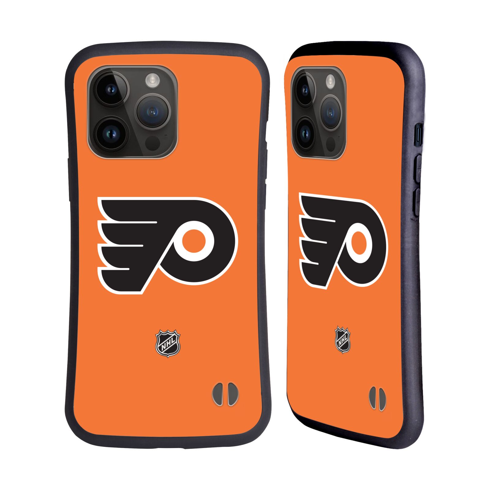 Obal na mobil Apple iPhone 15 PRO MAX - HEAD CASE - NHL - Philadelphia Flyers čistý znak