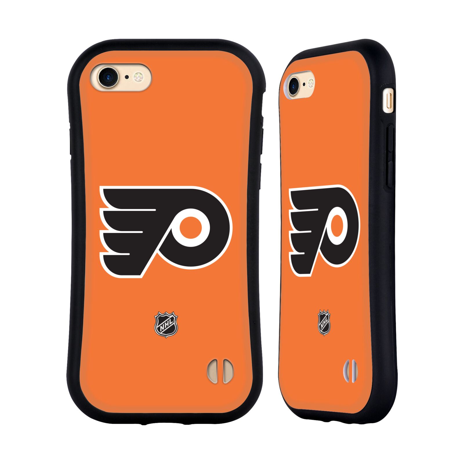 Obal na mobil Apple iPhone 7/8, SE 2020 - HEAD CASE - NHL - Philadelphia Flyers čistý znak
