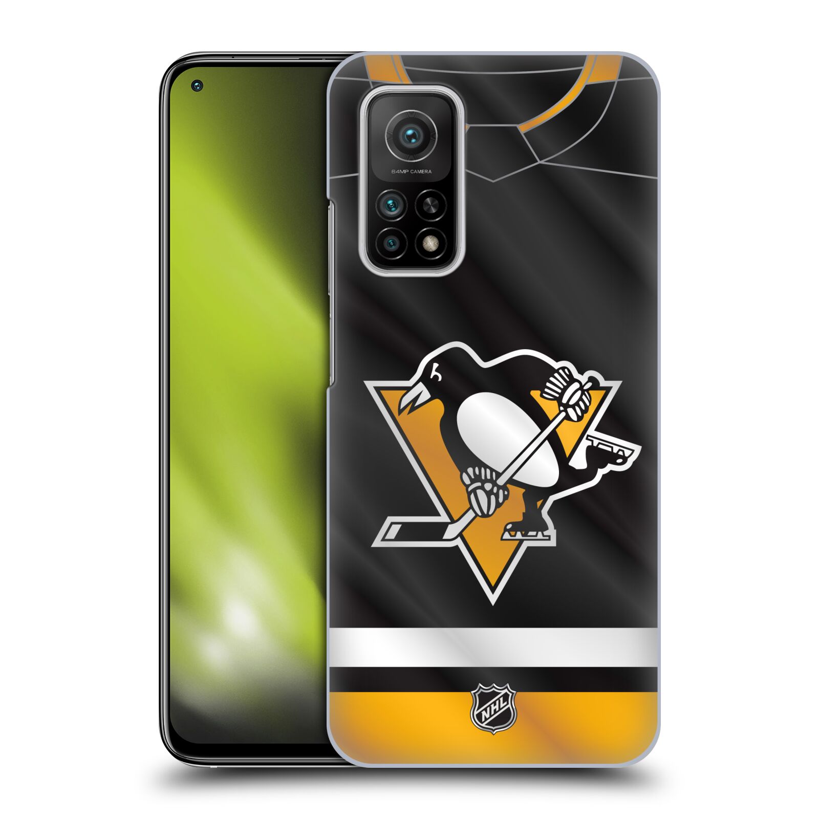 Pouzdro na mobil Xiaomi  Mi 10T / Mi 10T PRO - HEAD CASE - Hokej NHL - Pittsburgh Penguins - Dres