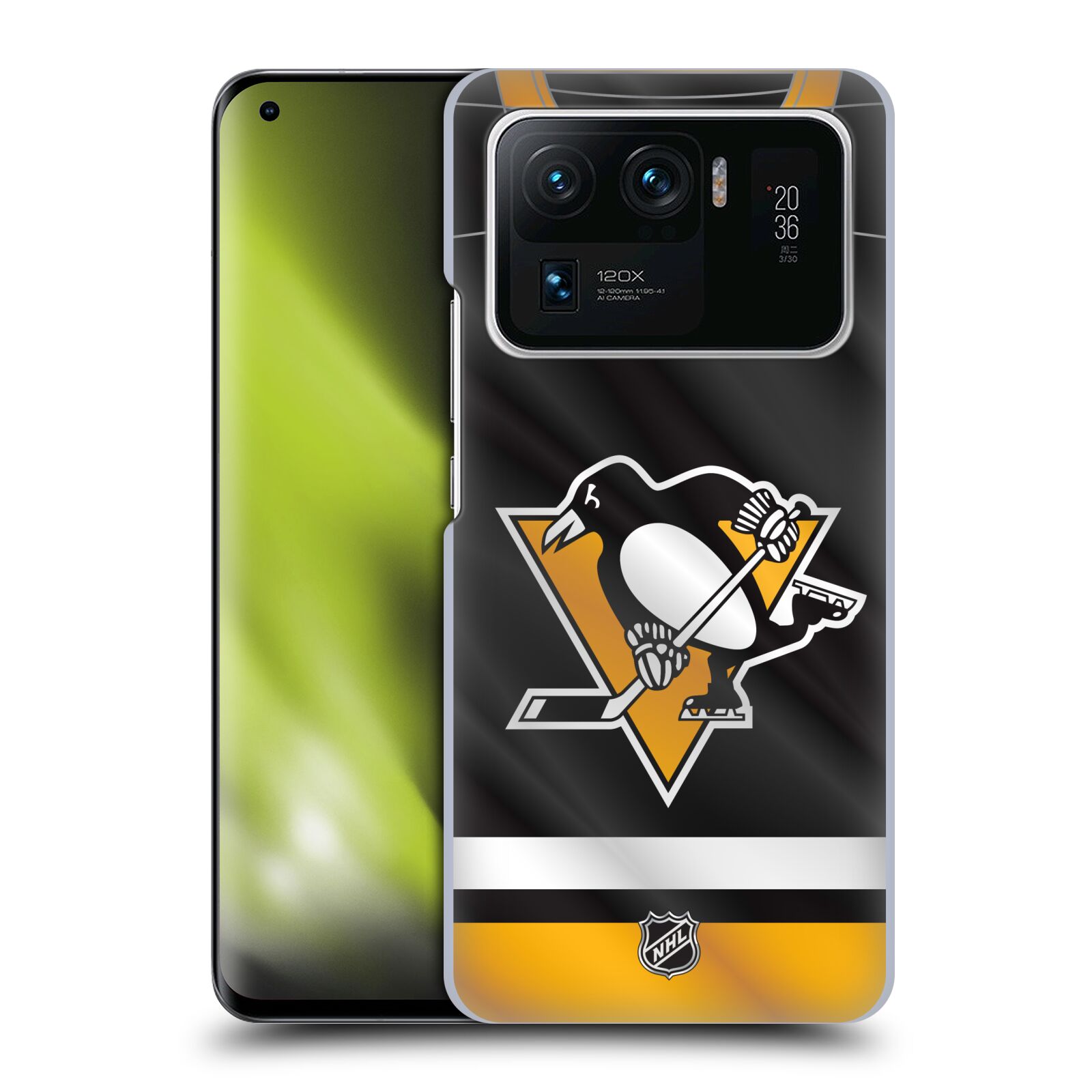 Pouzdro na mobil Xiaomi  Mi 11 ULTRA - HEAD CASE - Hokej NHL - Pittsburgh Penguins - Dres