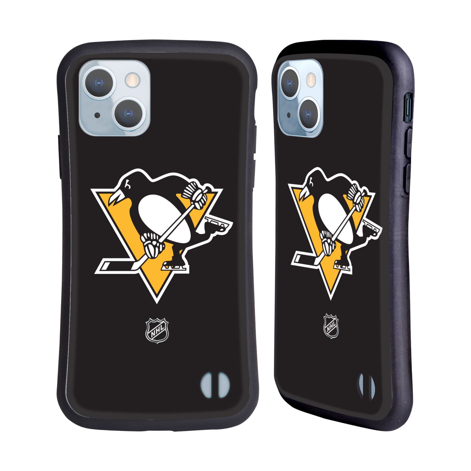 Obal na mobil Apple iPhone 14 - HEAD CASE - NHL - Pittsburgh Penguins čistý znak
