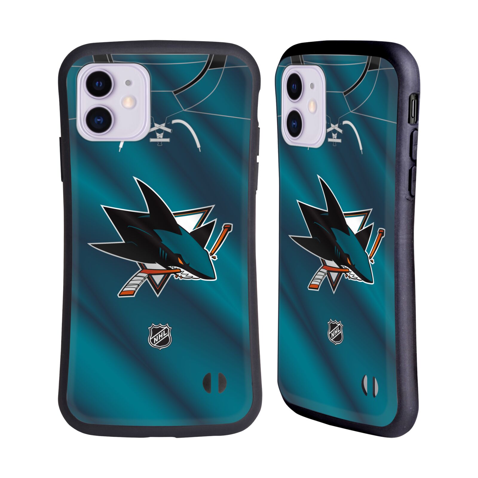 Obal na mobil Apple iPhone 11 - HEAD CASE - NHL - Dres San Jose Sharks