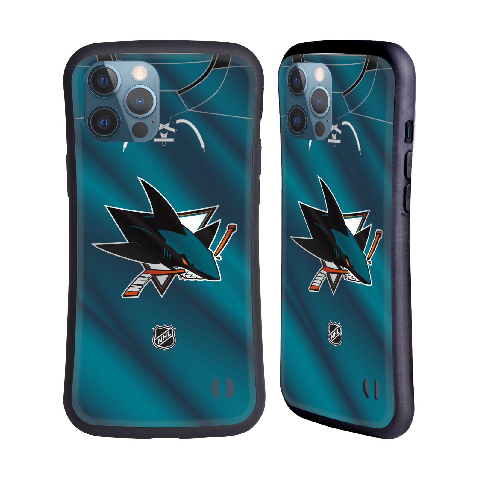 Obal na mobil Apple iPhone 12 PRO MAX - HEAD CASE - NHL - Dres San Jose Sharks