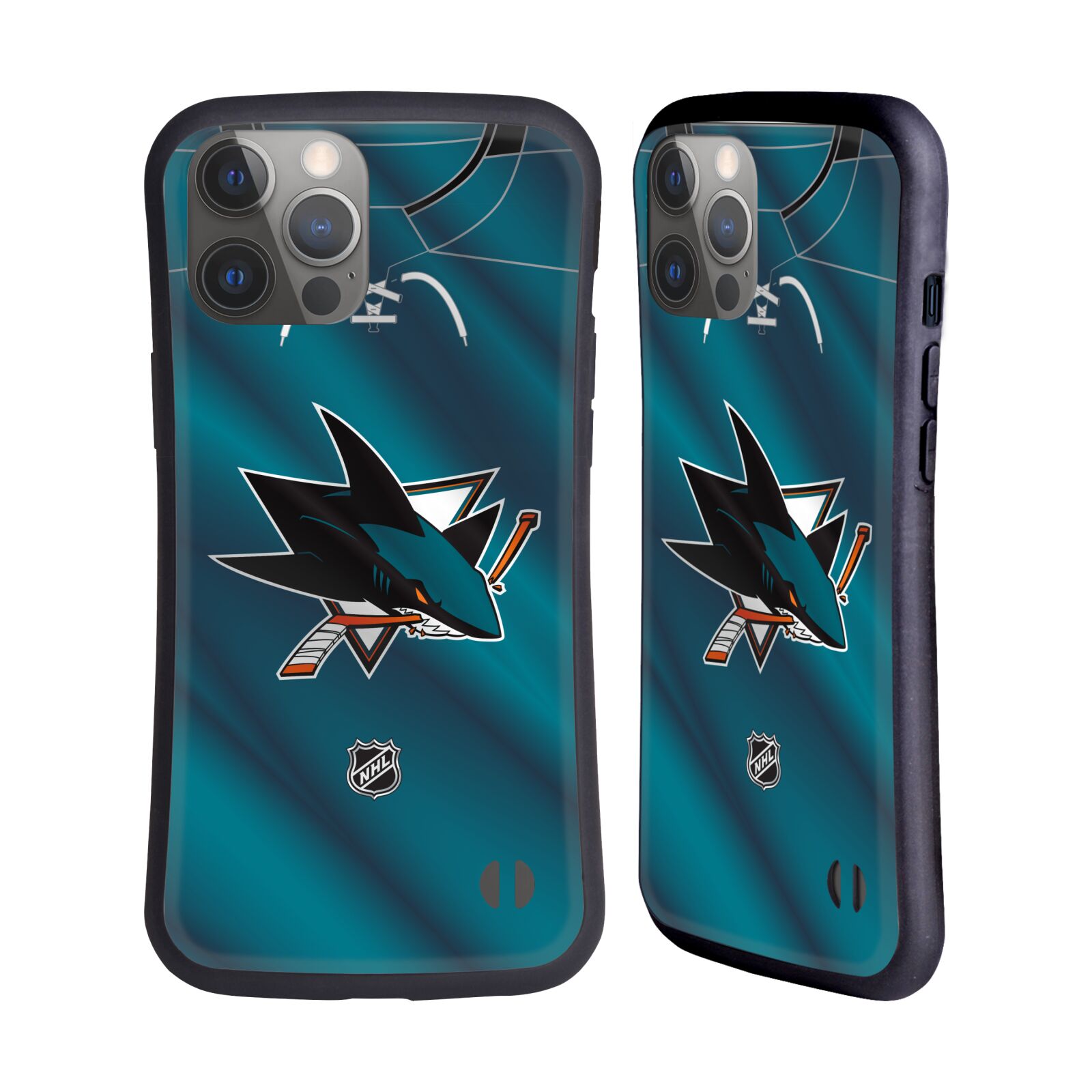 Obal na mobil Apple iPhone 14 PRO MAX - HEAD CASE - NHL - Dres San Jose Sharks
