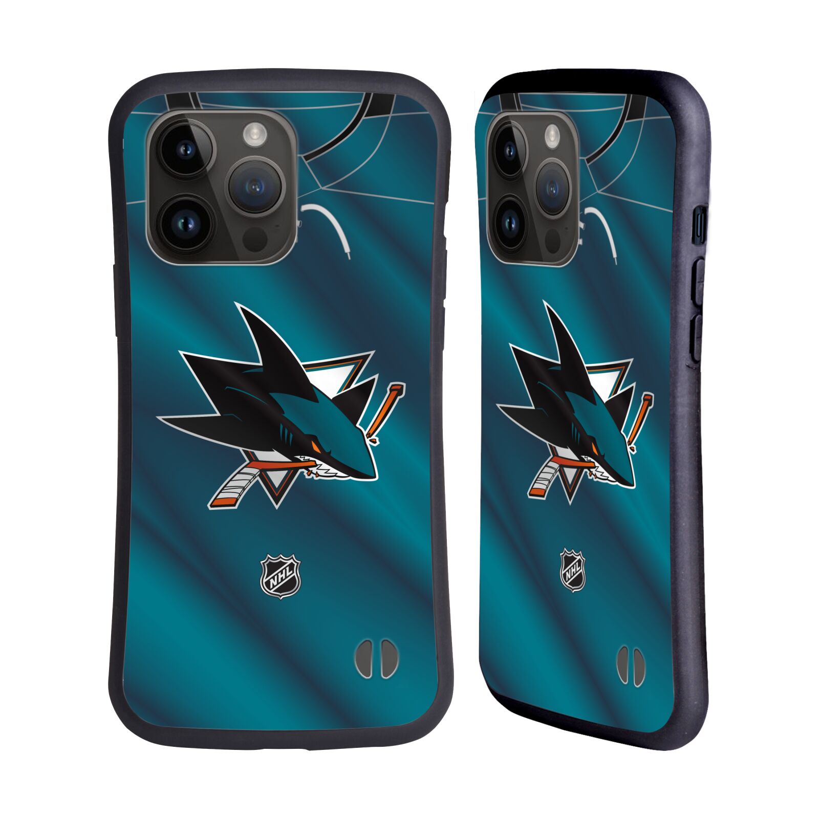 Obal na mobil Apple iPhone 15 PRO MAX - HEAD CASE - NHL - Dres San Jose Sharks
