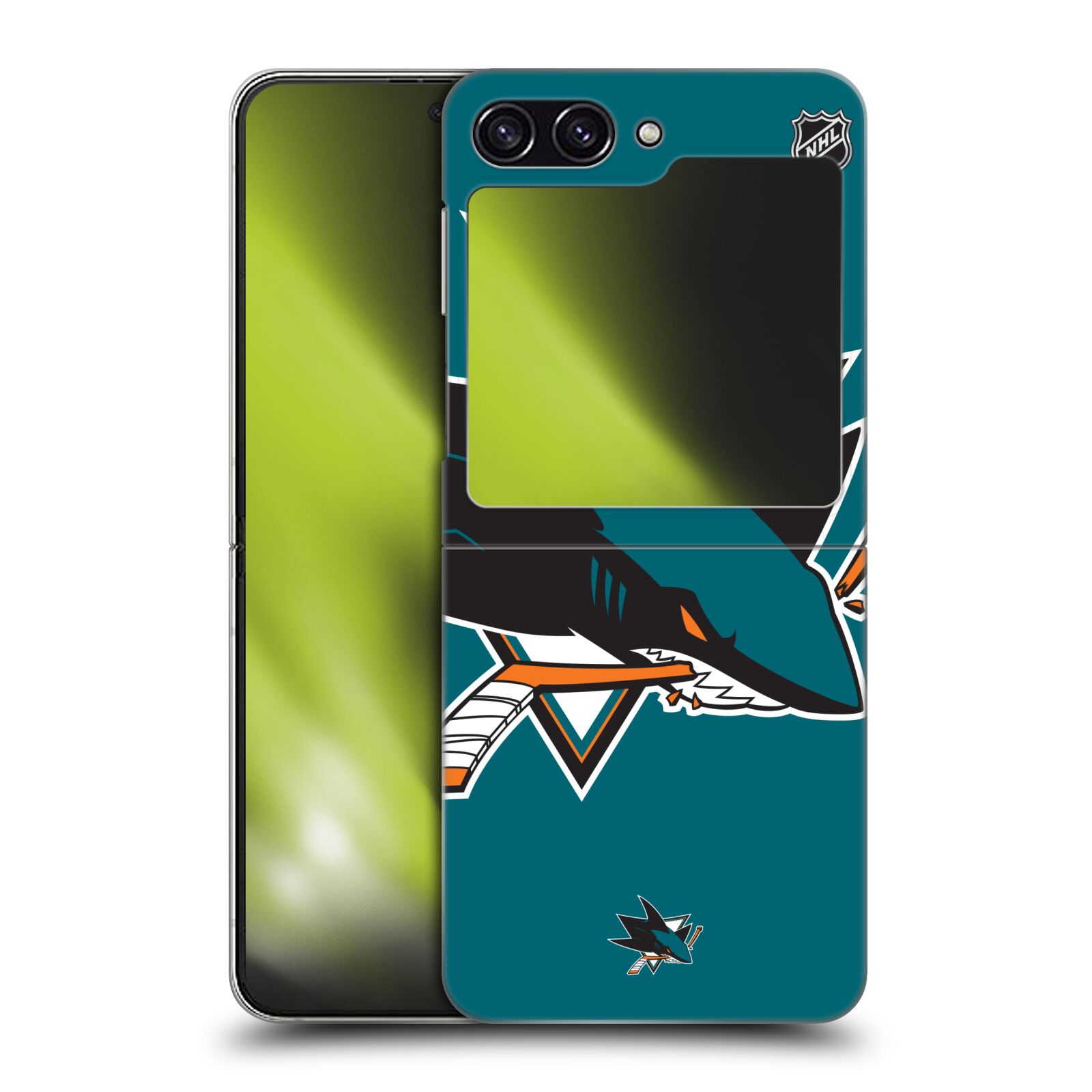 Plastový obal HEAD CASE na mobil Samsung Galaxy Z Flip 5  Hokej NHL - St. Louis Blues - Znak dva pruhy