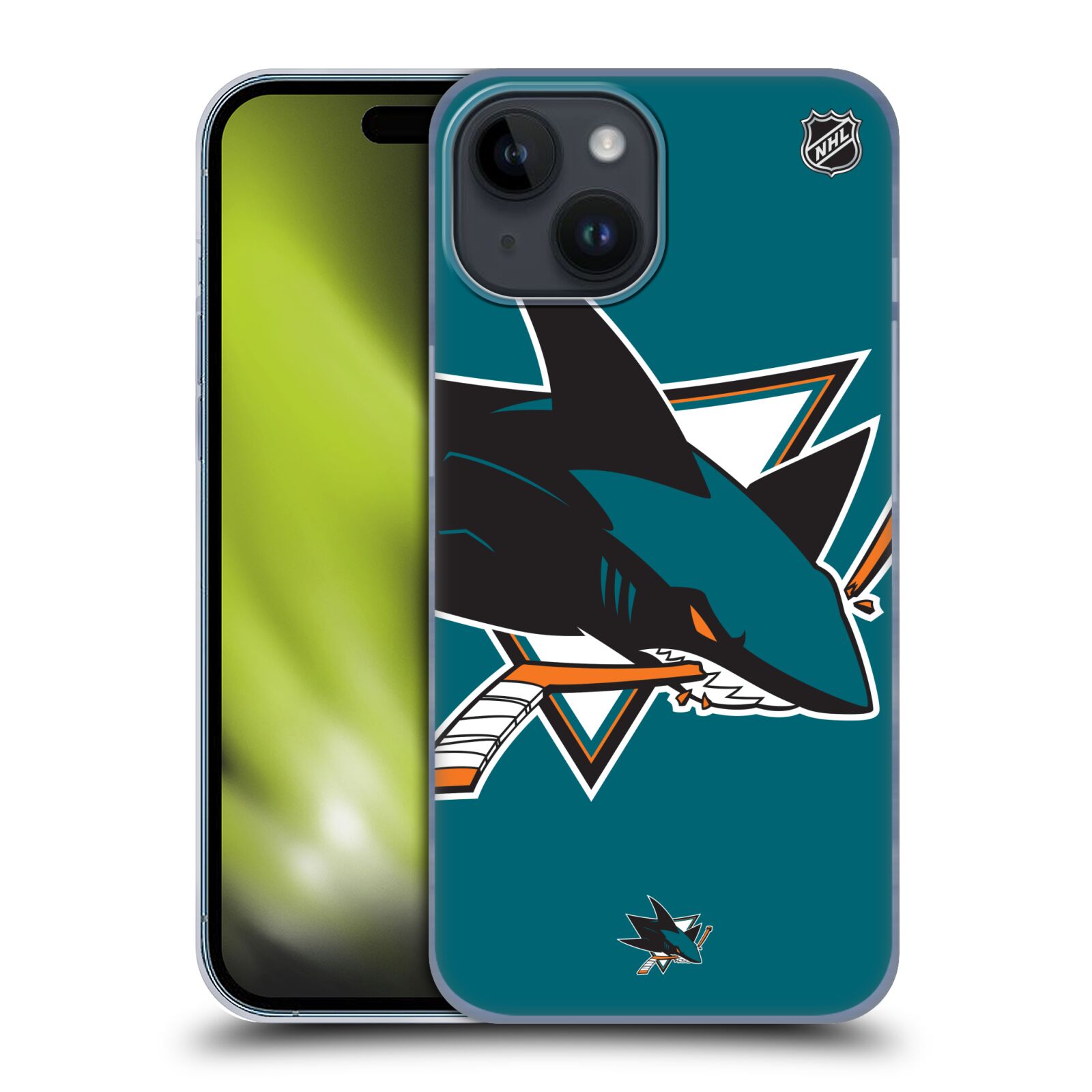 Plastový obal HEAD CASE na mobil Apple Iphone 15  Hokej NHL - St. Louis Blues - Znak dva pruhy
