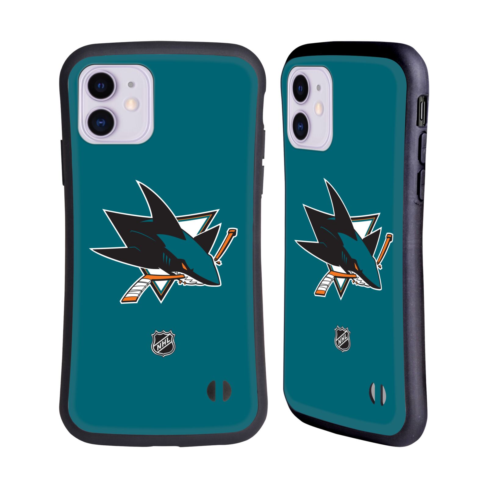 Obal na mobil Apple iPhone 11 - HEAD CASE - NHL - Malé logo San Jose Sharks