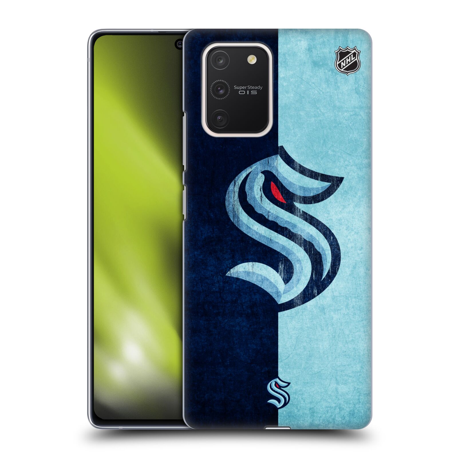 Pouzdro na mobil Samsung Galaxy S10 LITE - HEAD CASE - Hokej NHL - Seattle Kraken - Velký znak