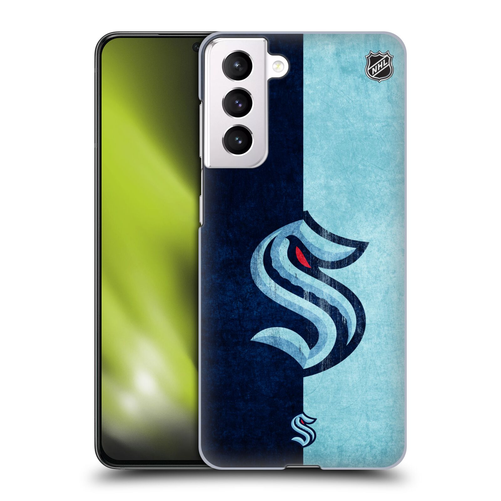 Pouzdro na mobil Samsung Galaxy S21 5G - HEAD CASE - Hokej NHL - Seattle Kraken - Velký znak