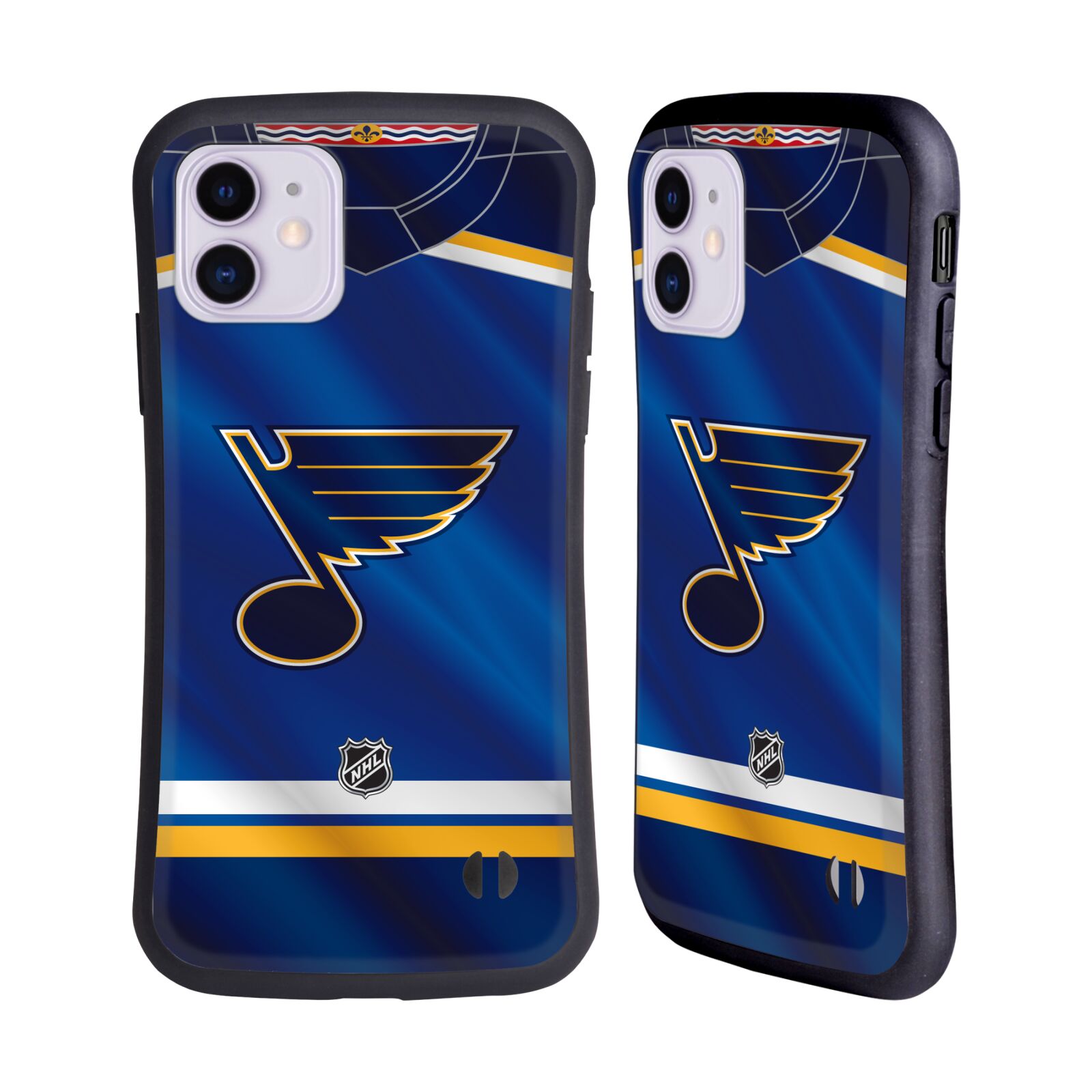Obal na mobil Apple iPhone 11 - HEAD CASE - NHL - Dres St Louis Blues