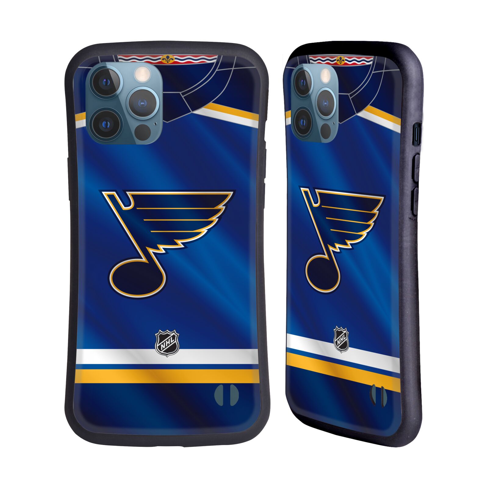 Obal na mobil Apple iPhone 12 PRO MAX - HEAD CASE - NHL - Dres St Louis Blues