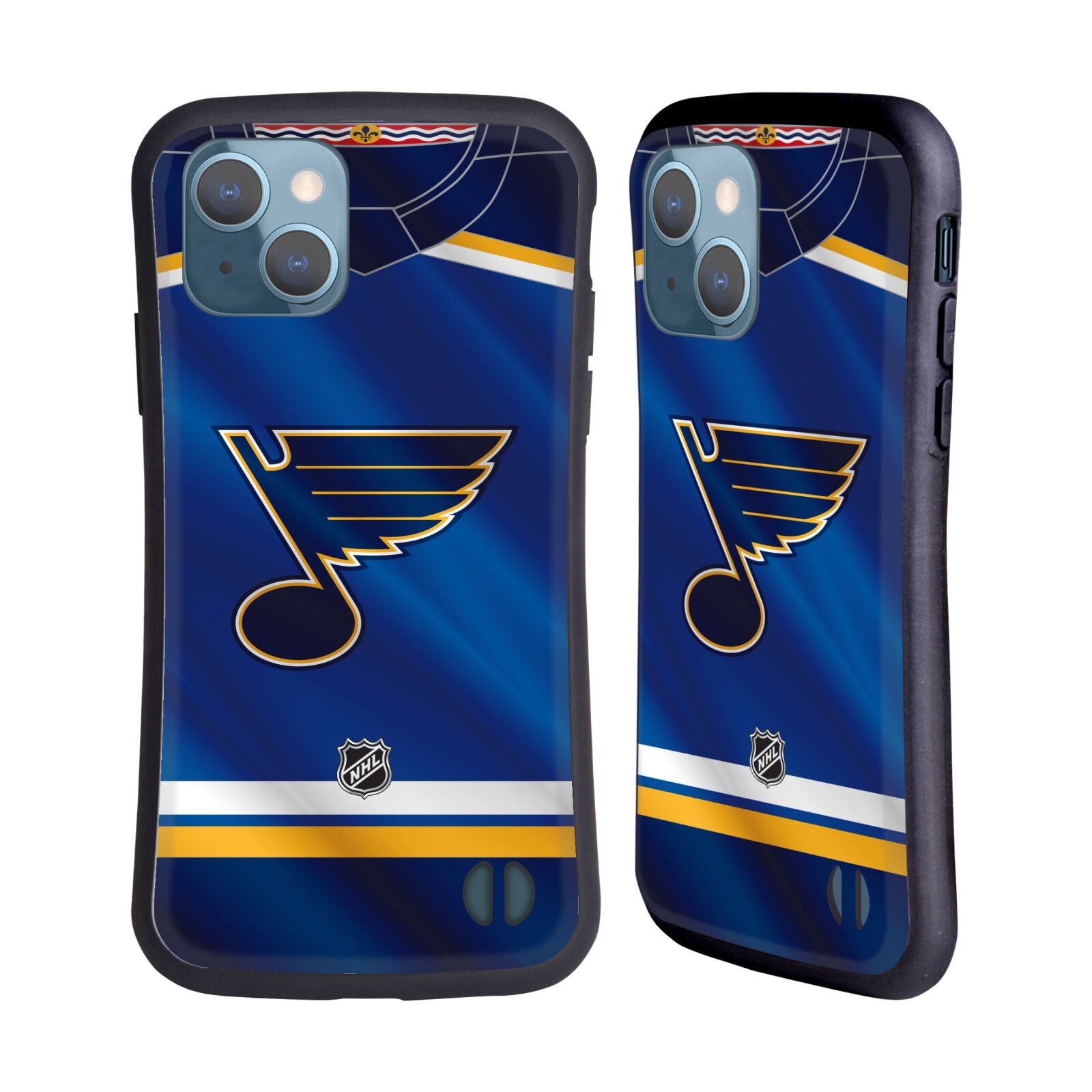 Obal na mobil Apple iPhone 13 - HEAD CASE - NHL - Dres St Louis Blues