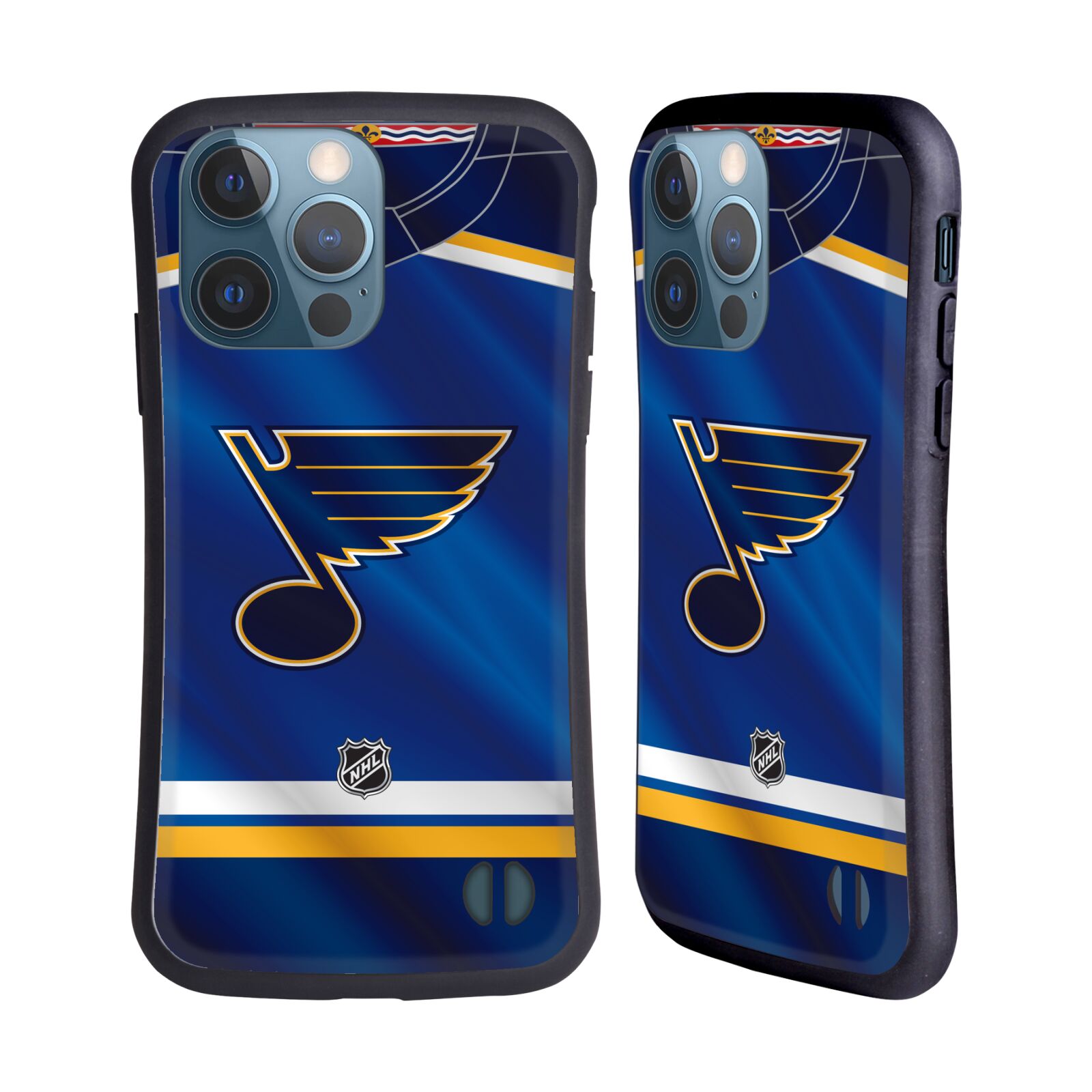 Obal na mobil Apple iPhone 13 PRO - HEAD CASE - NHL - Dres St Louis Blues