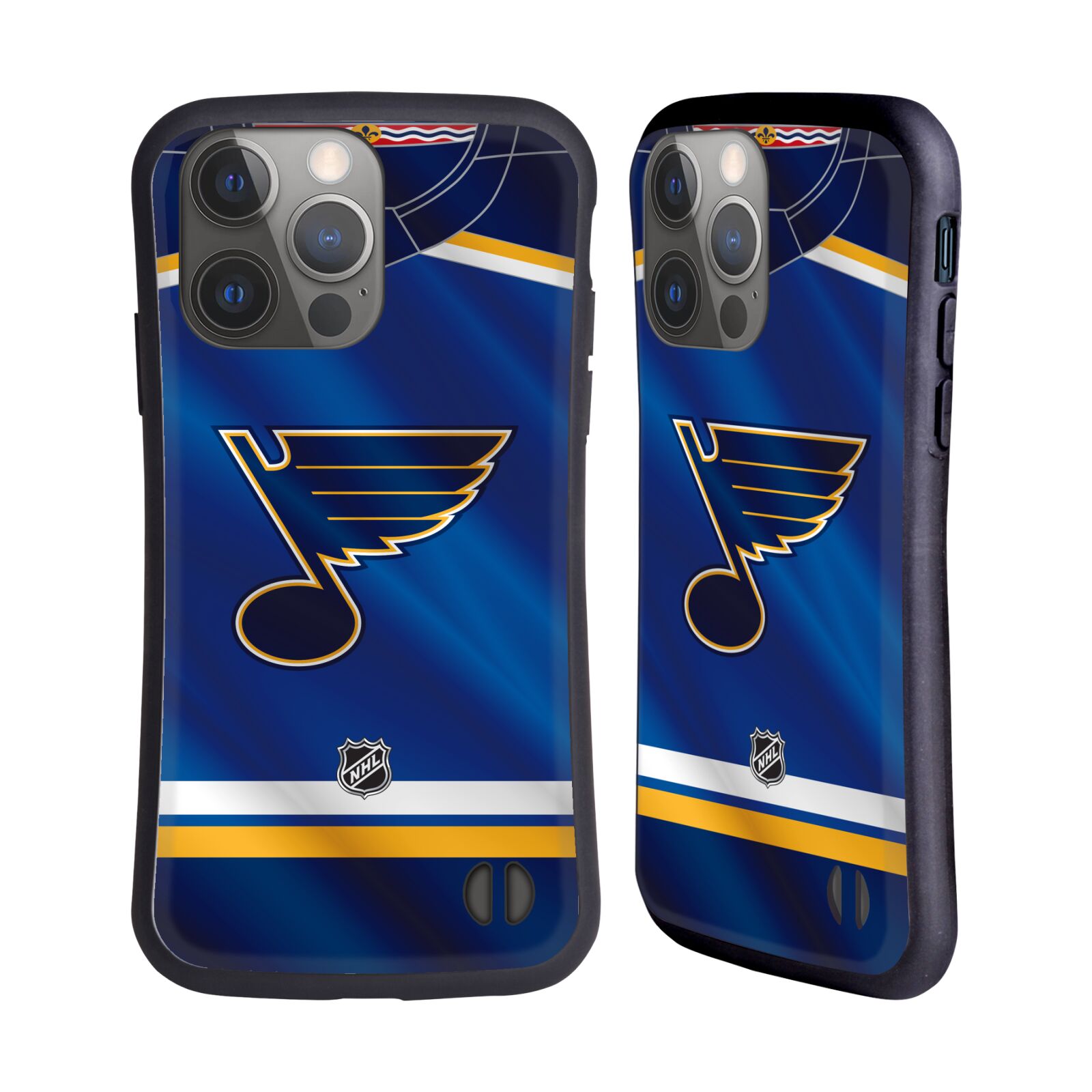 Obal na mobil Apple iPhone 14 PRO - HEAD CASE - NHL - Dres St Louis Blues