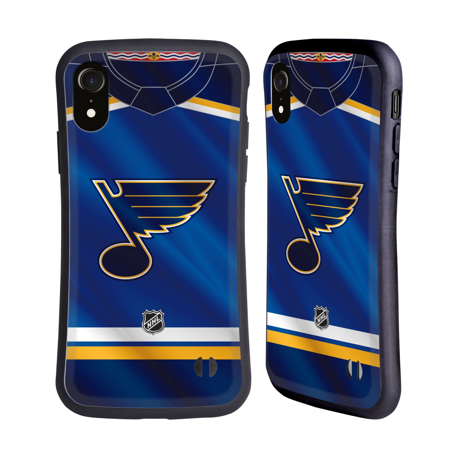 Obal na mobil Apple iPhone XR - HEAD CASE - NHL - Dres St Louis Blues