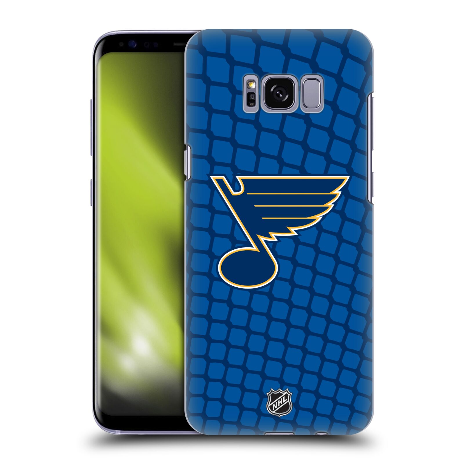 Pouzdro na mobil Samsung Galaxy S8 - HEAD CASE - Hokej NHL - St. Louis Blues - Znak v brance