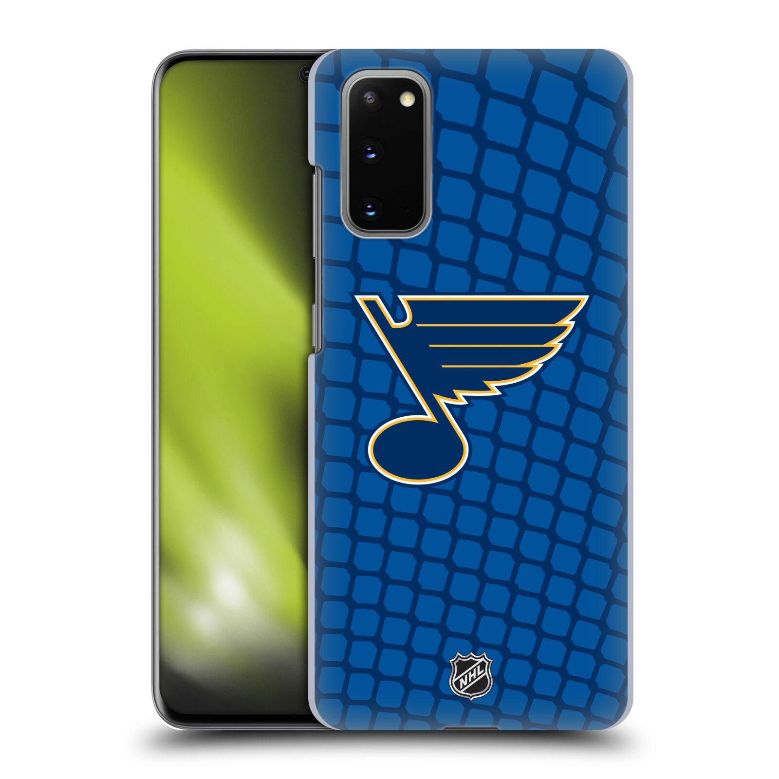 Pouzdro na mobil Samsung Galaxy S20 - HEAD CASE - Hokej NHL - St. Louis Blues - Znak v brance