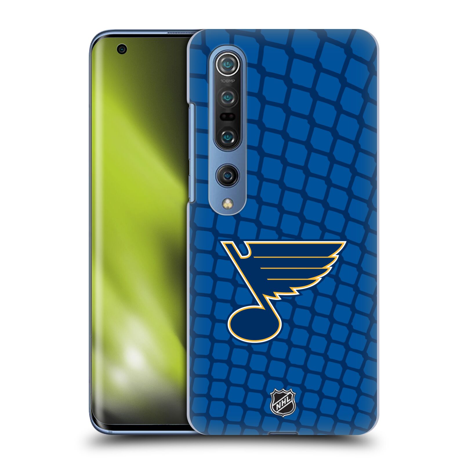 Pouzdro na mobil Xiaomi  Mi 10 5G / Mi 10 5G PRO - HEAD CASE - Hokej NHL - St. Louis Blues - Znak v brance