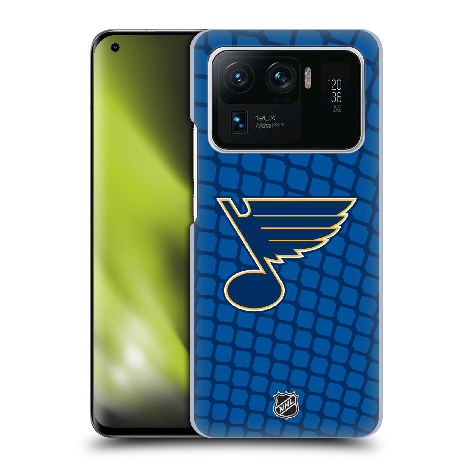 Pouzdro na mobil Xiaomi  Mi 11 ULTRA - HEAD CASE - Hokej NHL - St. Louis Blues - Znak v brance