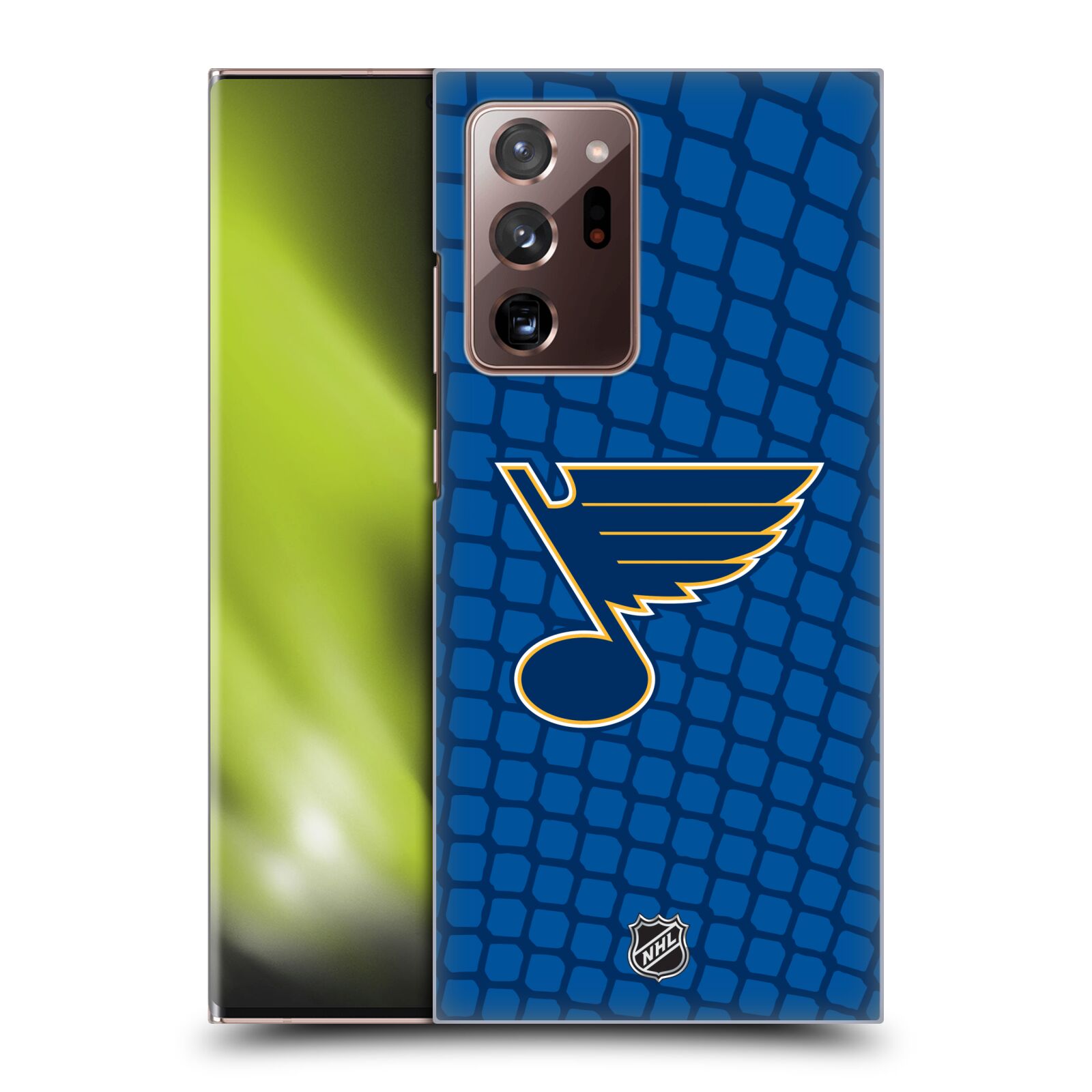 Pouzdro na mobil Samsung Galaxy Note 20 ULTRA - HEAD CASE - Hokej NHL - St. Louis Blues - Znak v brance