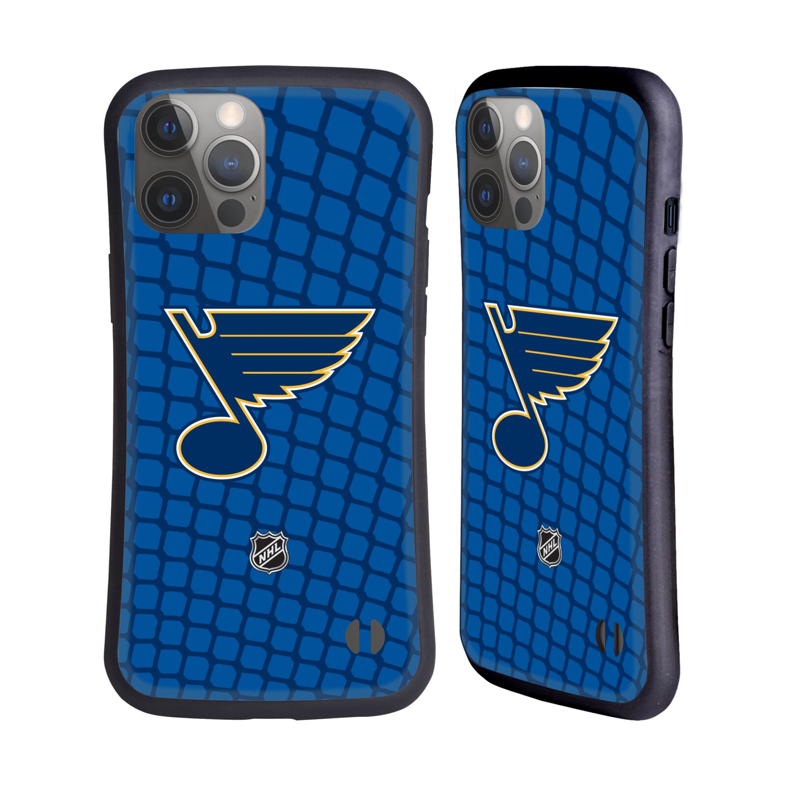 Obal na mobil Apple iPhone 14 PRO MAX - HEAD CASE - NHL - Síť branka St Louis Blues