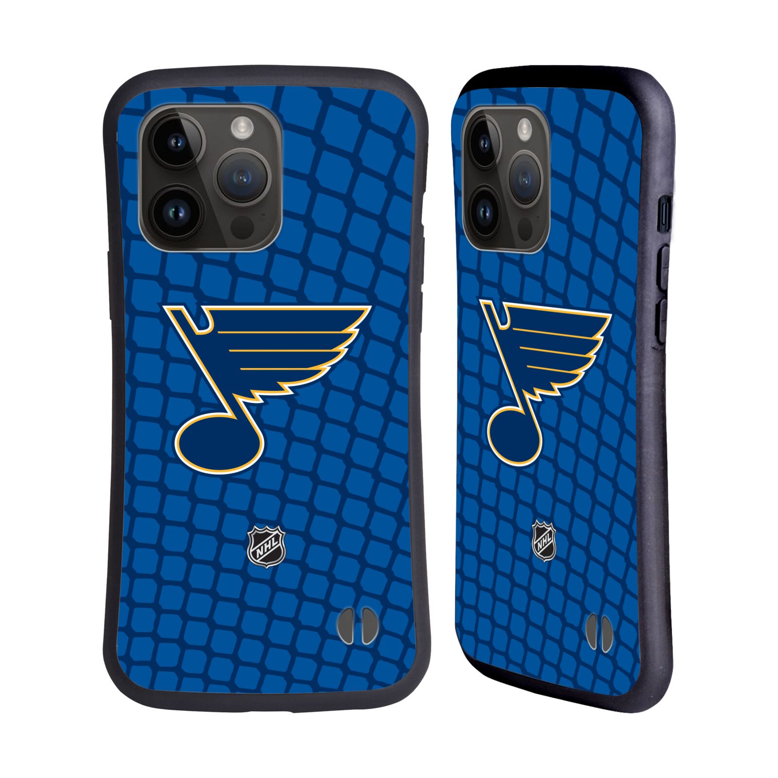 Obal na mobil Apple iPhone 15 PRO MAX - HEAD CASE - NHL - Síť branka St Louis Blues