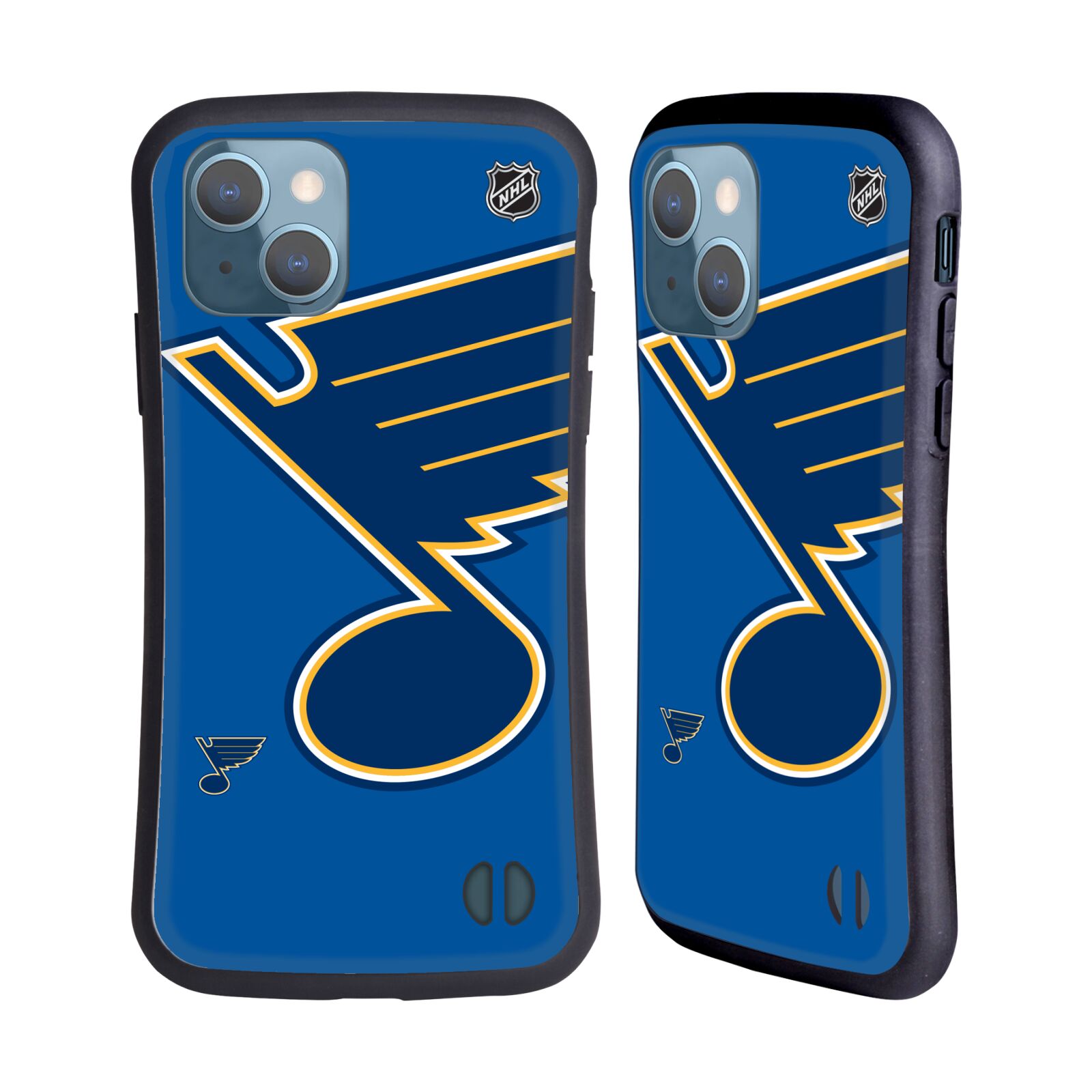 Obal na mobil Apple iPhone 13 - HEAD CASE - NHL - Velké logo St Louis Blues