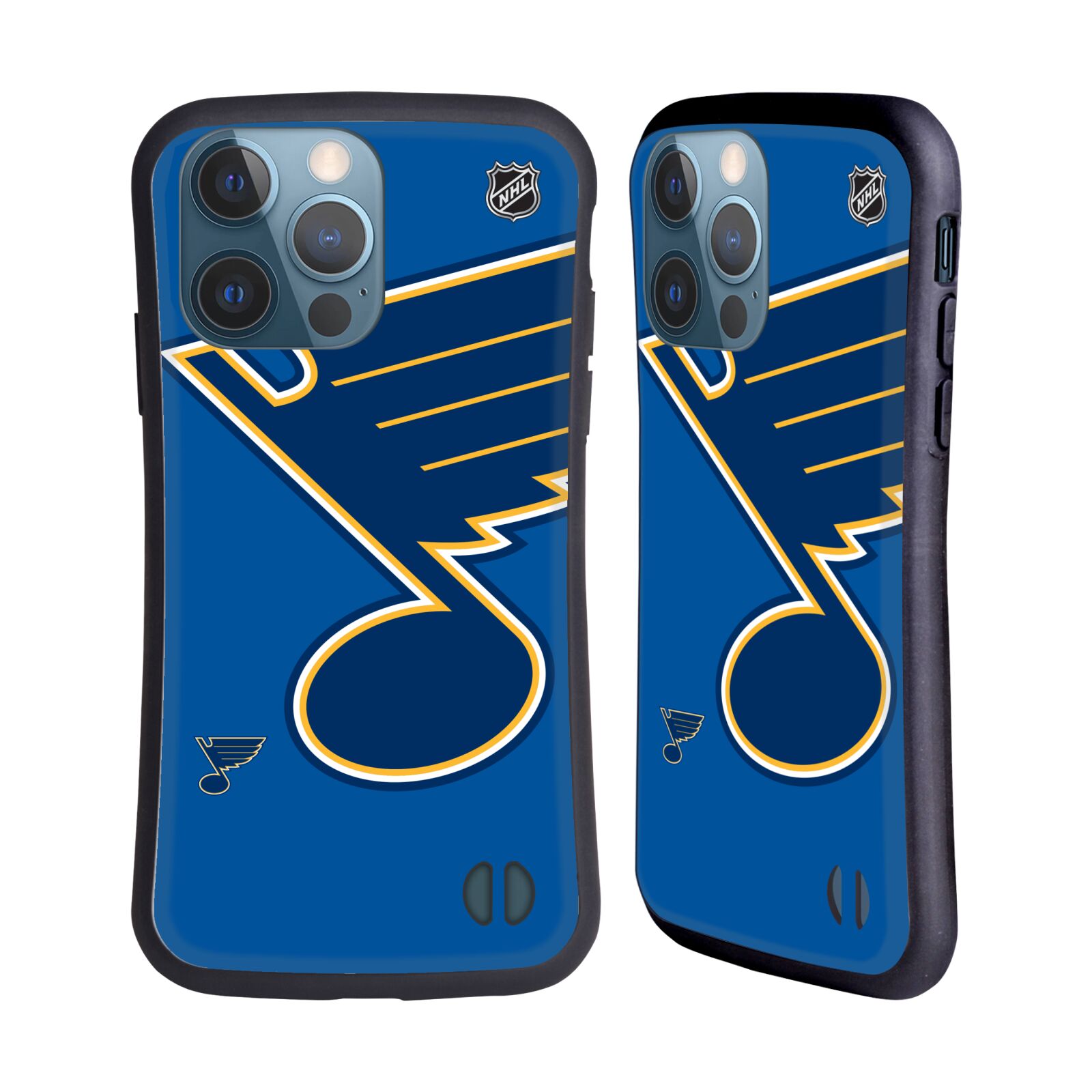 Obal na mobil Apple iPhone 13 PRO - HEAD CASE - NHL - Velké logo St Louis Blues