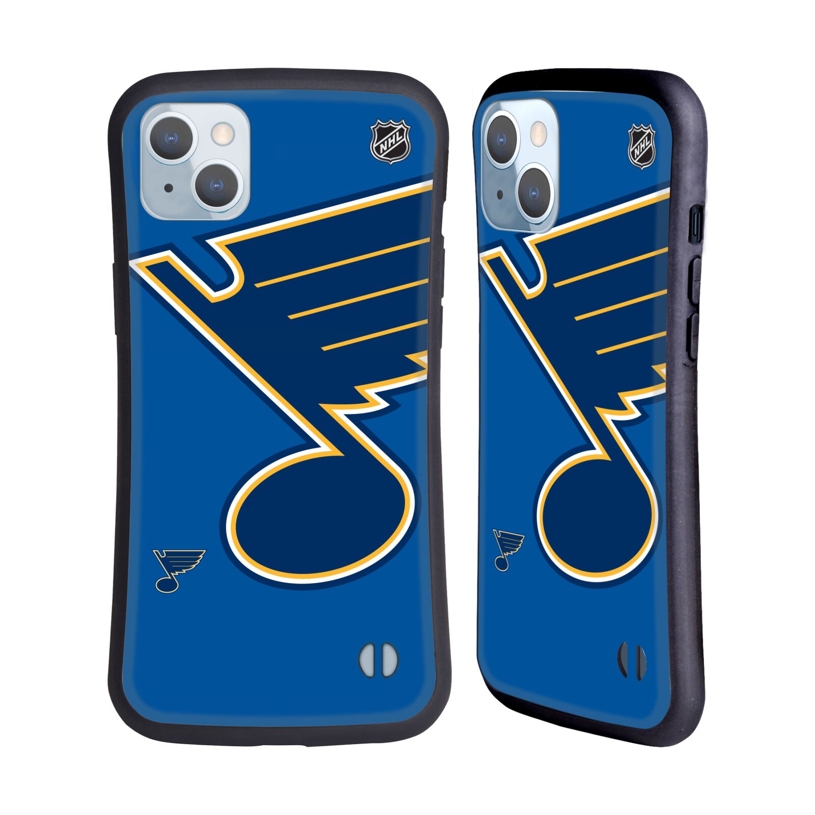 Obal na mobil Apple iPhone 14 PLUS - HEAD CASE - NHL - Velké logo St Louis Blues