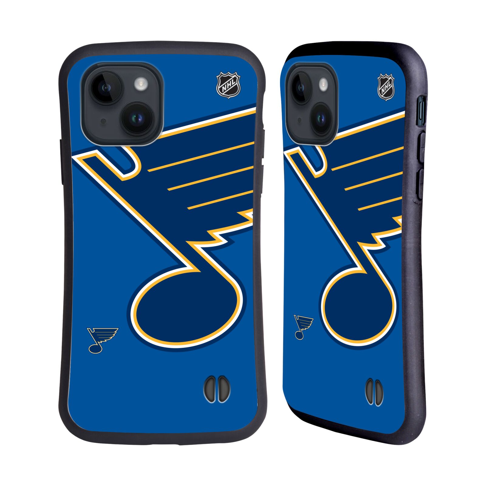 Obal na mobil Apple iPhone 15 - HEAD CASE - NHL - Velké logo St Louis Blues