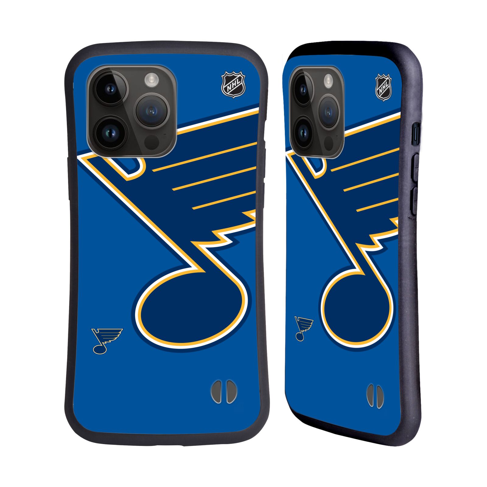 Obal na mobil Apple iPhone 15 PRO MAX - HEAD CASE - NHL - Velké logo St Louis Blues