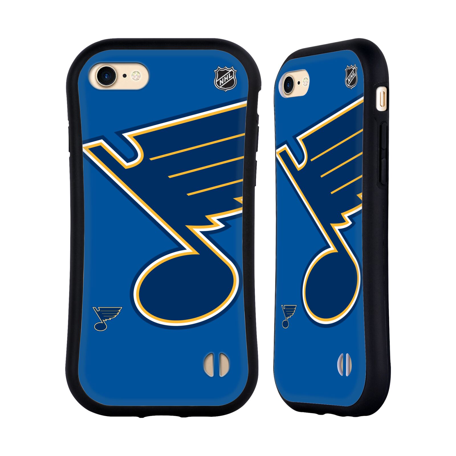 Obal na mobil Apple iPhone 7/8, SE 2020 - HEAD CASE - NHL - Velké logo St Louis Blues