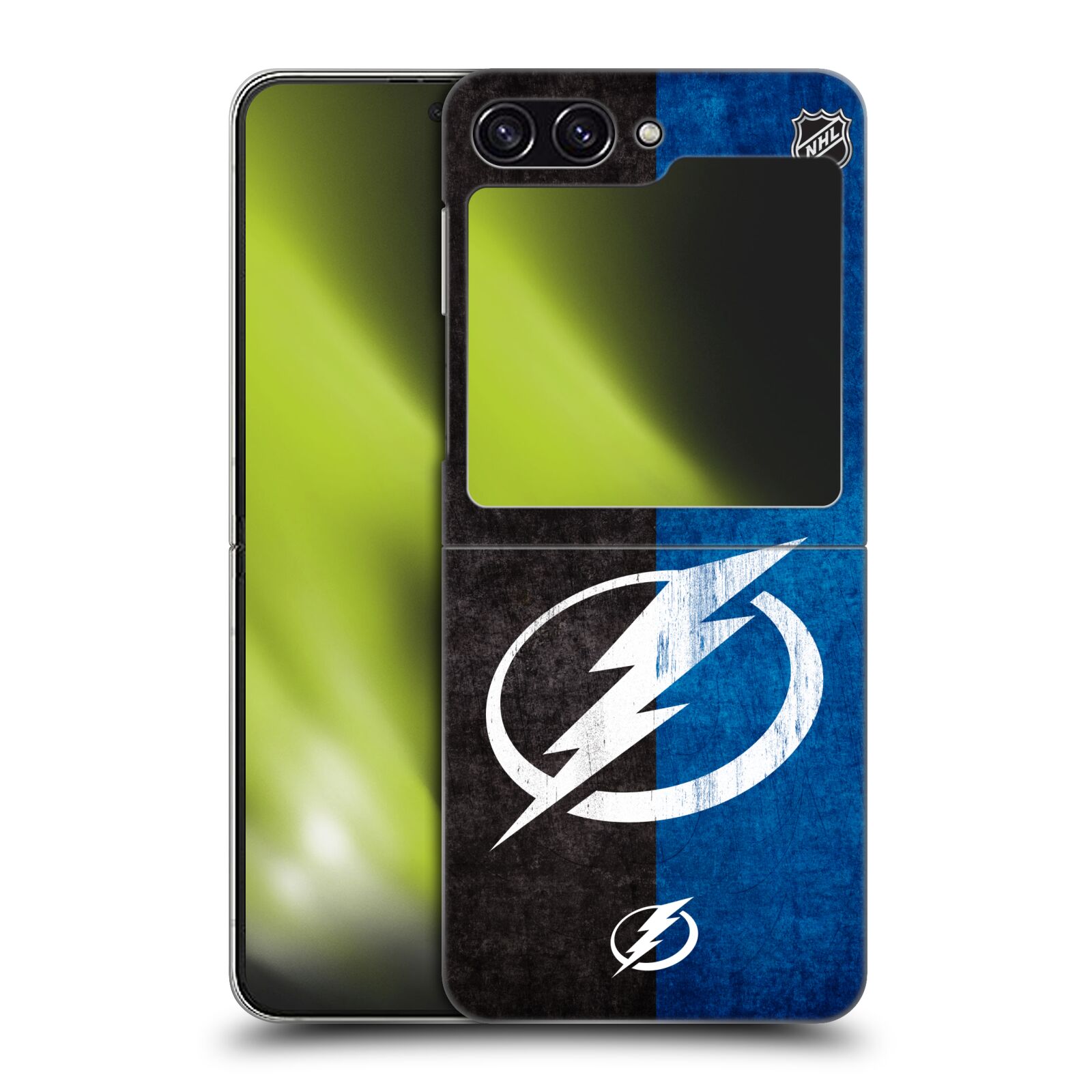 Plastový obal HEAD CASE na mobil Samsung Galaxy Z Flip 5  Hokej NHL - Tampa Bay Lightning - Znak pruhy