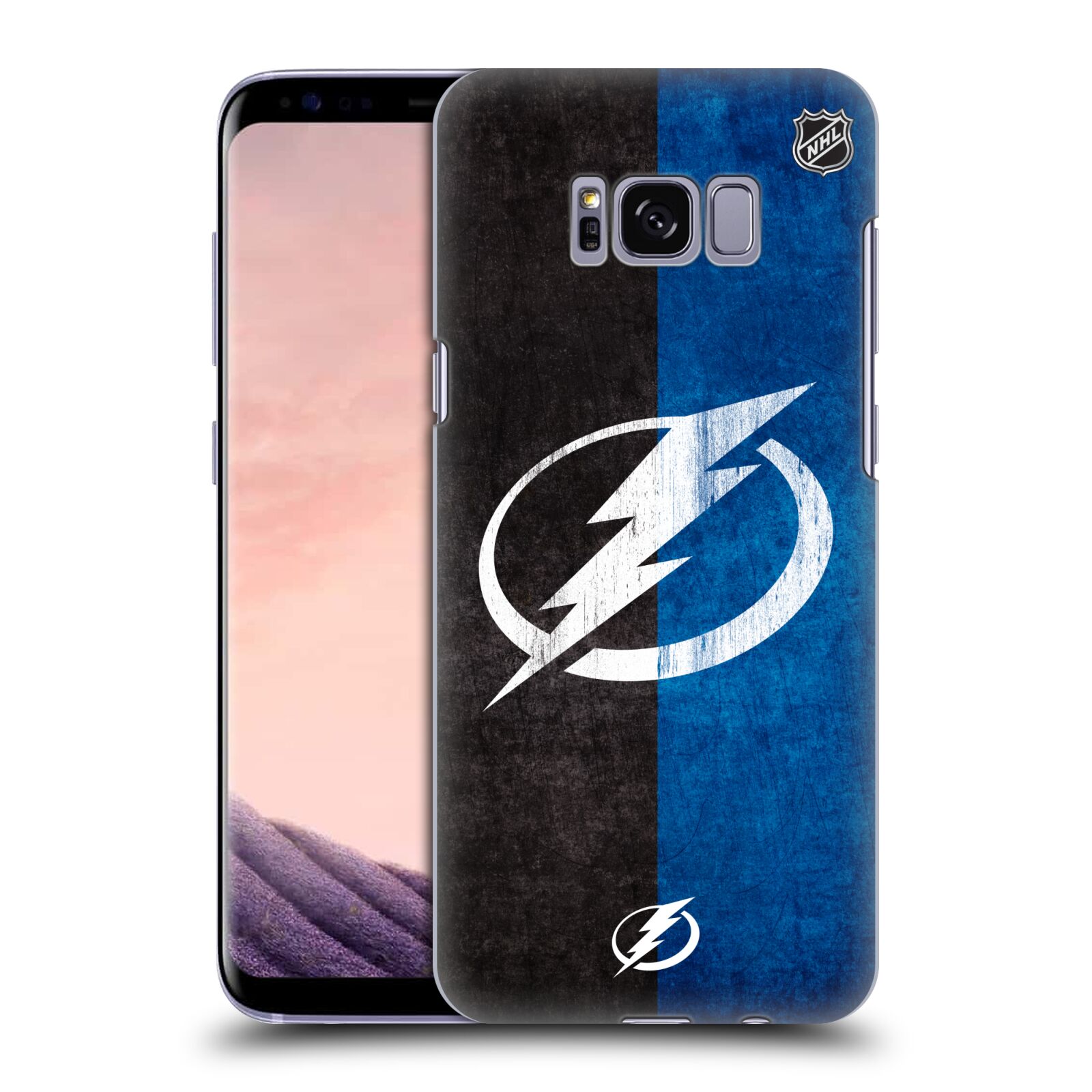 Pouzdro na mobil Samsung Galaxy S8 - HEAD CASE - Hokej NHL - Tampa Bay Lightning - Znak pruhy