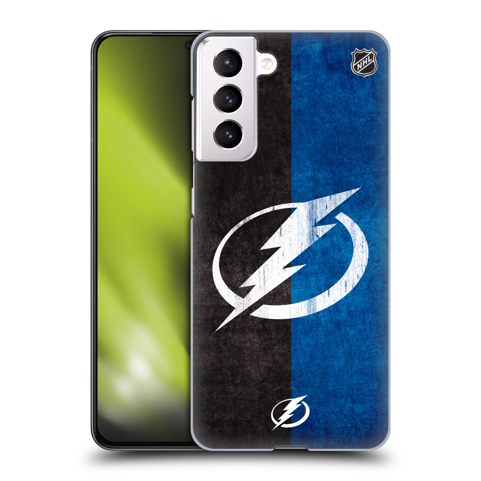 Pouzdro na mobil Samsung Galaxy S21 5G - HEAD CASE - Hokej NHL - Tampa Bay Lightning - Znak pruhy