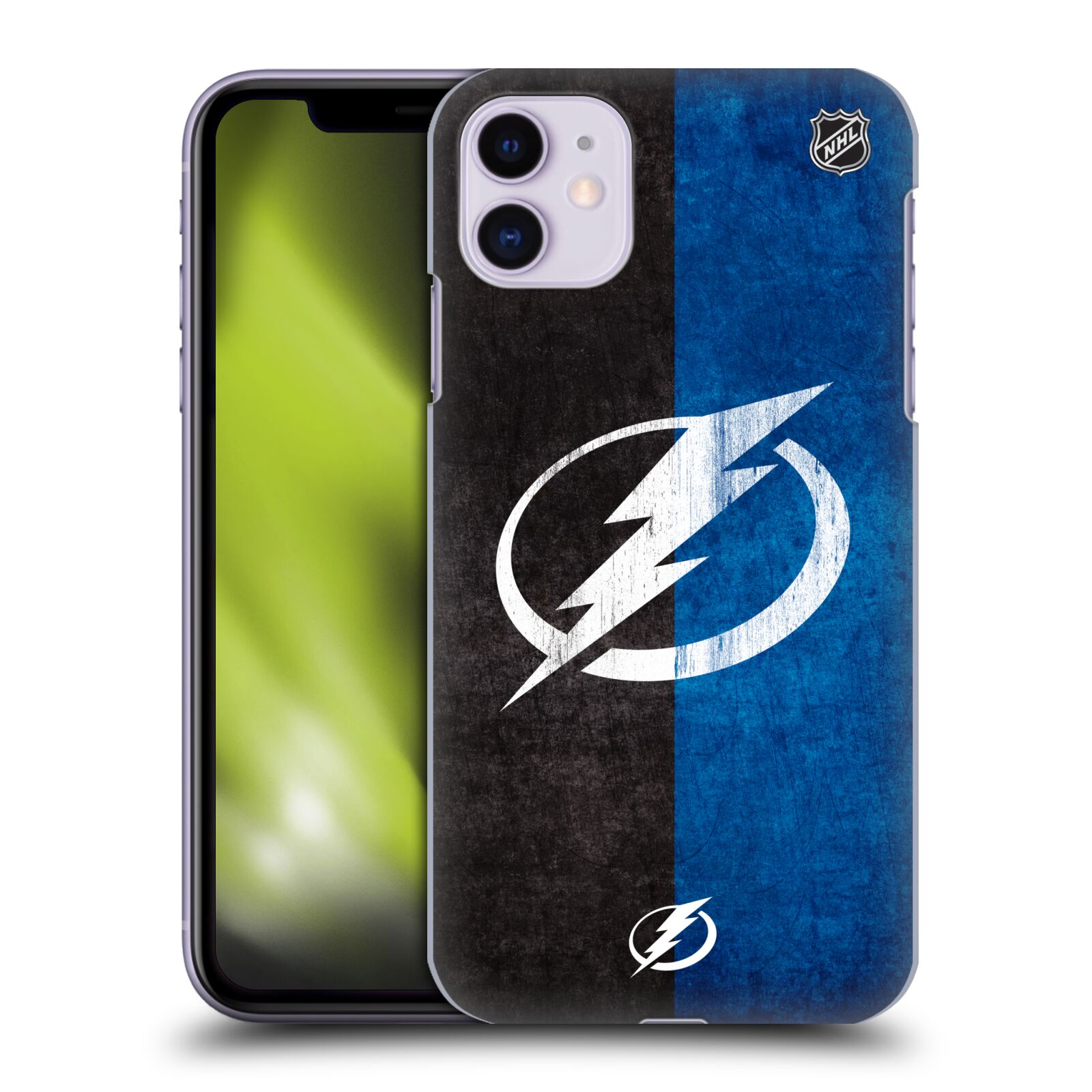 Pouzdro na mobil Apple Iphone 11 - HEAD CASE - Hokej NHL - Tampa Bay Lightning - Znak pruhy