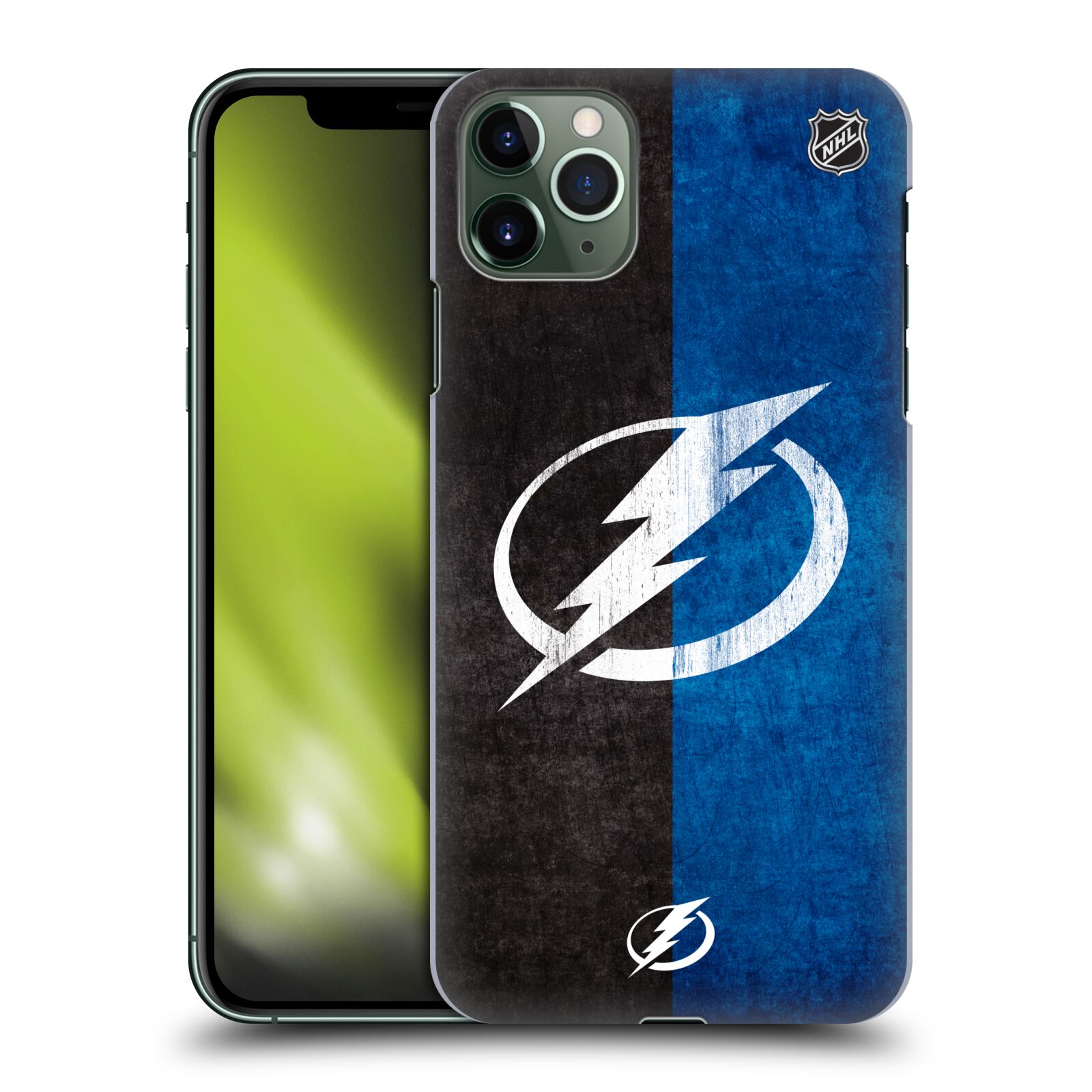 Pouzdro na mobil Apple Iphone 11 PRO MAX - HEAD CASE - Hokej NHL - Tampa Bay Lightning - Znak pruhy