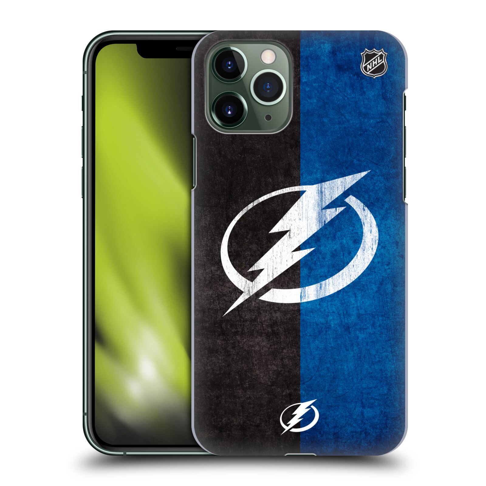 Pouzdro na mobil Apple Iphone 11 PRO - HEAD CASE - Hokej NHL - Tampa Bay Lightning - Znak pruhy