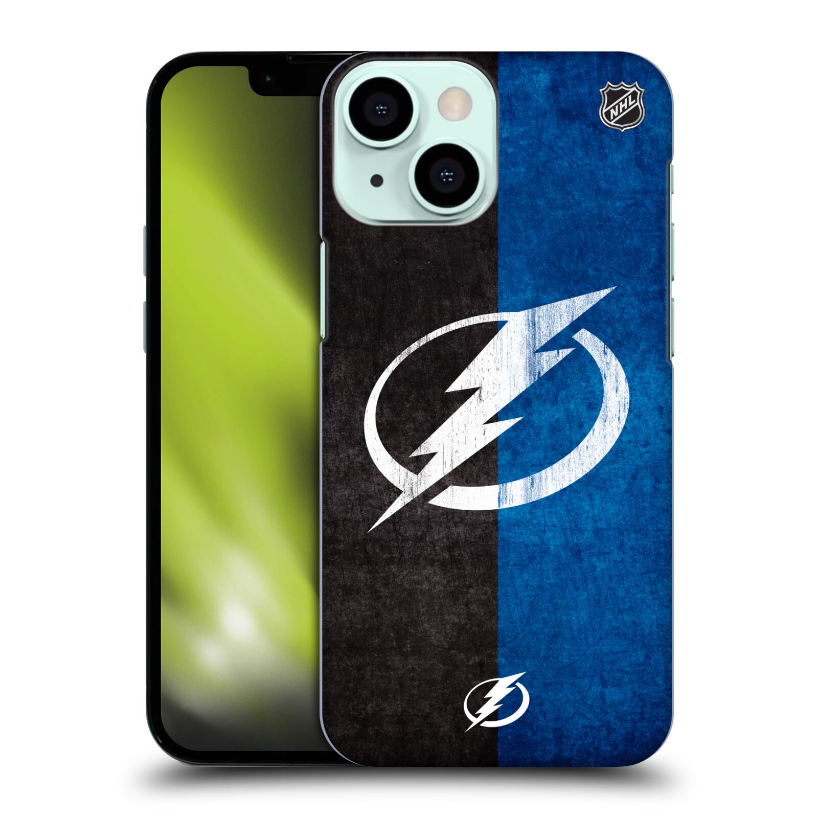 Pouzdro na mobil Apple Iphone 13 MINI - HEAD CASE - Hokej NHL - Tampa Bay Lightning - Znak pruhy