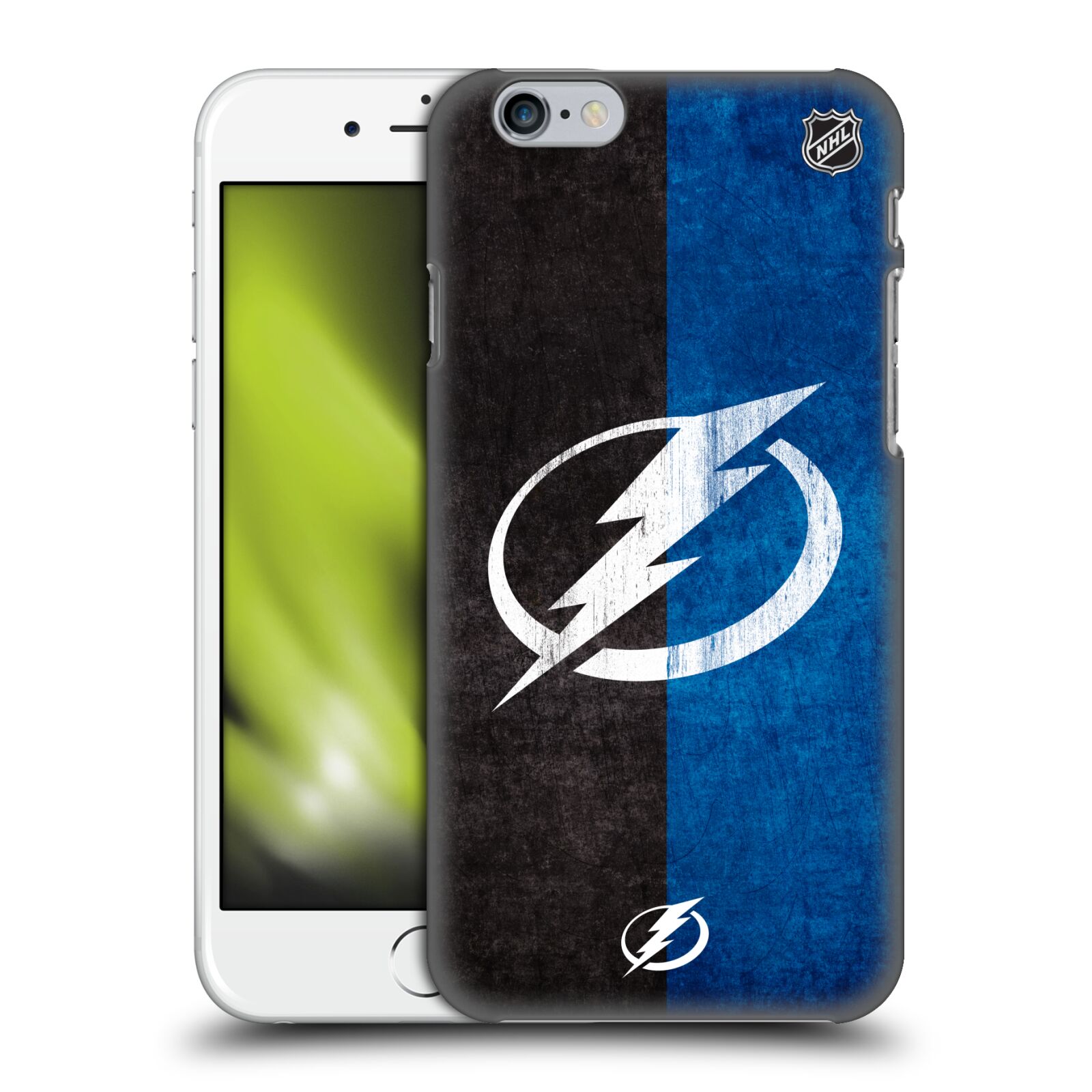 Pouzdro na mobil Apple Iphone 6/6S - HEAD CASE - Hokej NHL - Tampa Bay Lightning - Znak pruhy