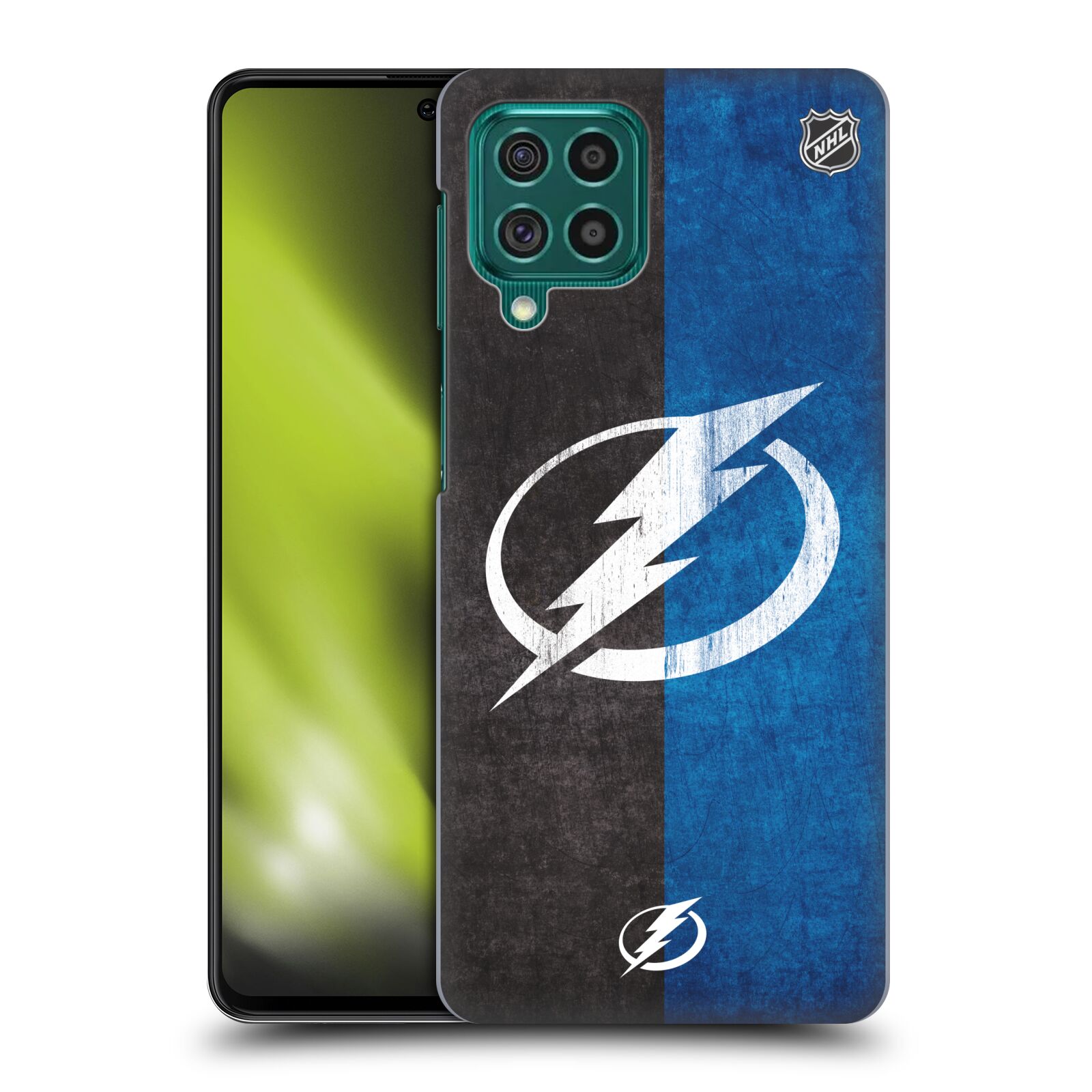 Pouzdro na mobil Samsung Galaxy M62 - HEAD CASE - Hokej NHL - Tampa Bay Lightning - Znak pruhy